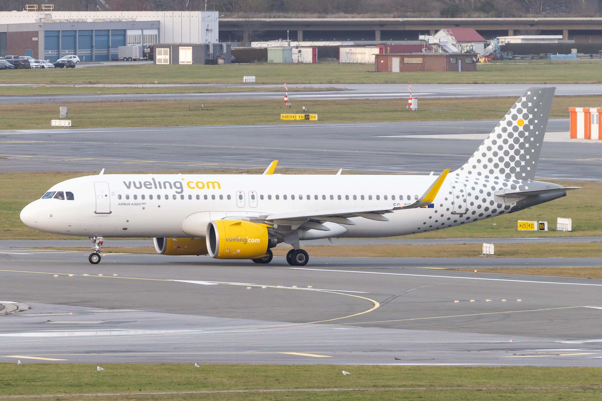 Hamburg Airport: Vueling (VY / VLG) |  Airbus A320-271N A20N | EC-NCS | MSN 8818