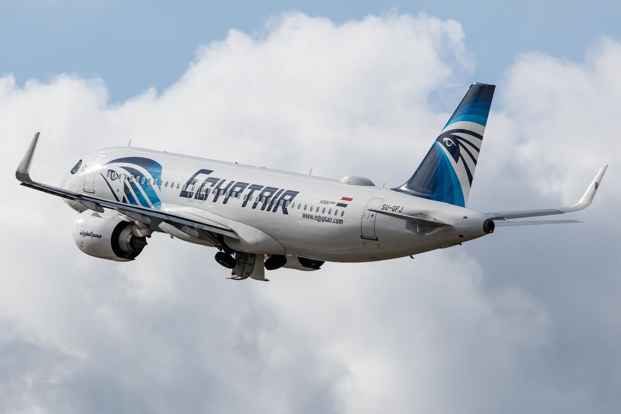 Flughafen Berlin Brandenburg: EgyptAir (MS / MSR) |  Airbus A320-251N A20N | SU-GFJ | MSN 9473