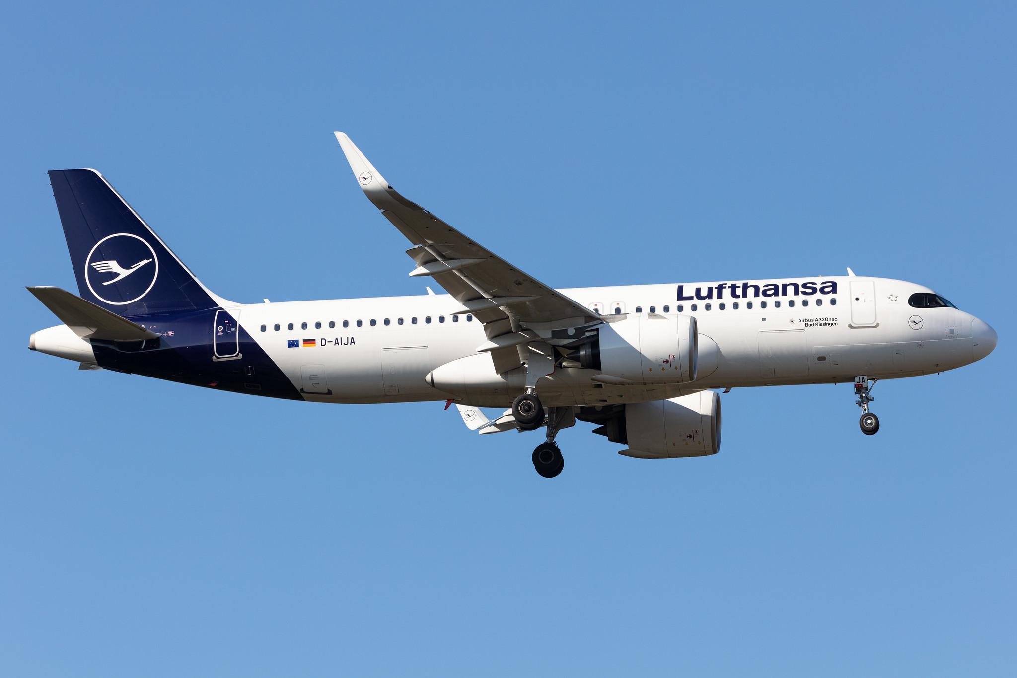 Frankfurt Airport: Lufthansa (LH / DLH) |  Airbus A320-271N A20N | D-AIJA | MSN 09555