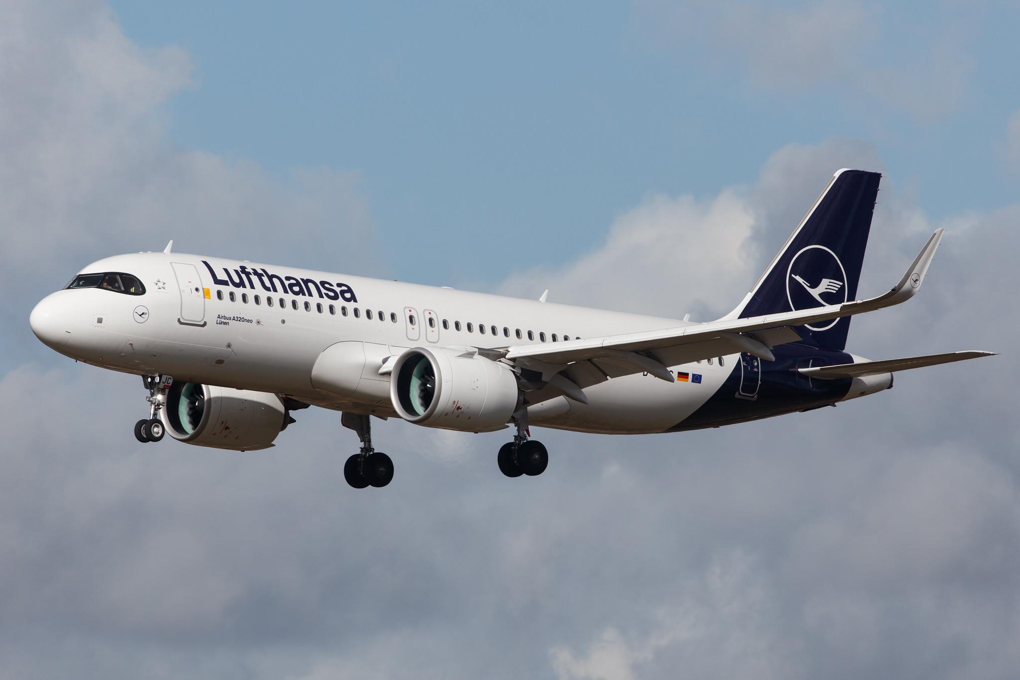 Hamburg Airport: Lufthansa (LH / DLH) |  Airbus A320-271N A20N | D-AIJC | MSN 09581