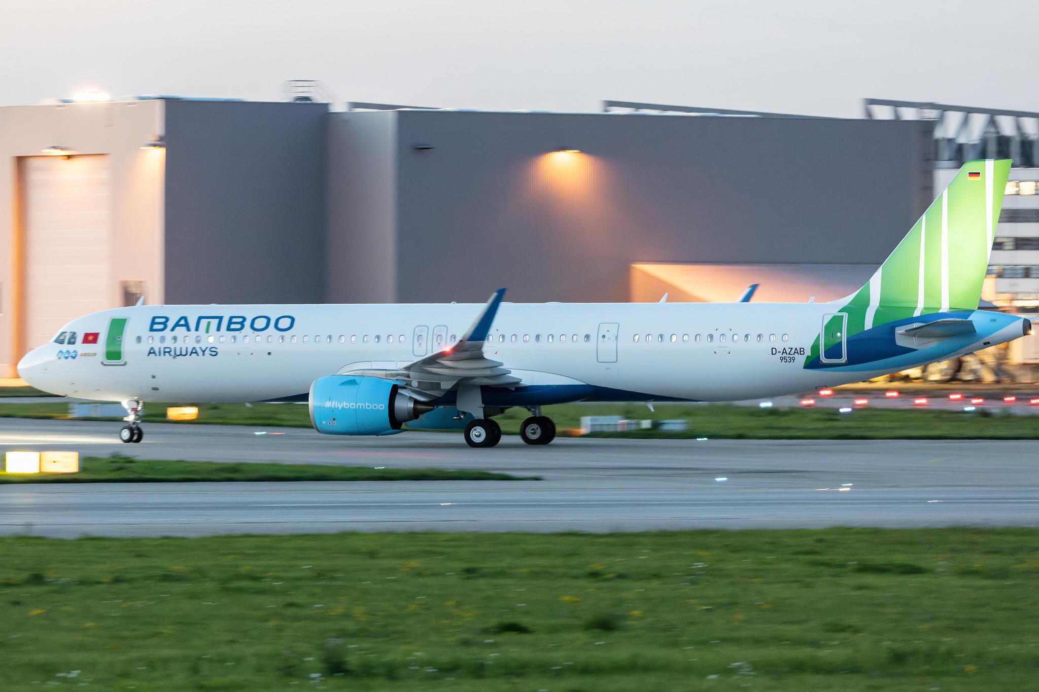 Hamburg Finkenwerder: Bamboo Airways (QH / BAV) |  Airbus A321-251NX A21N | D-AZAB (VN-A222) | MSN 9539