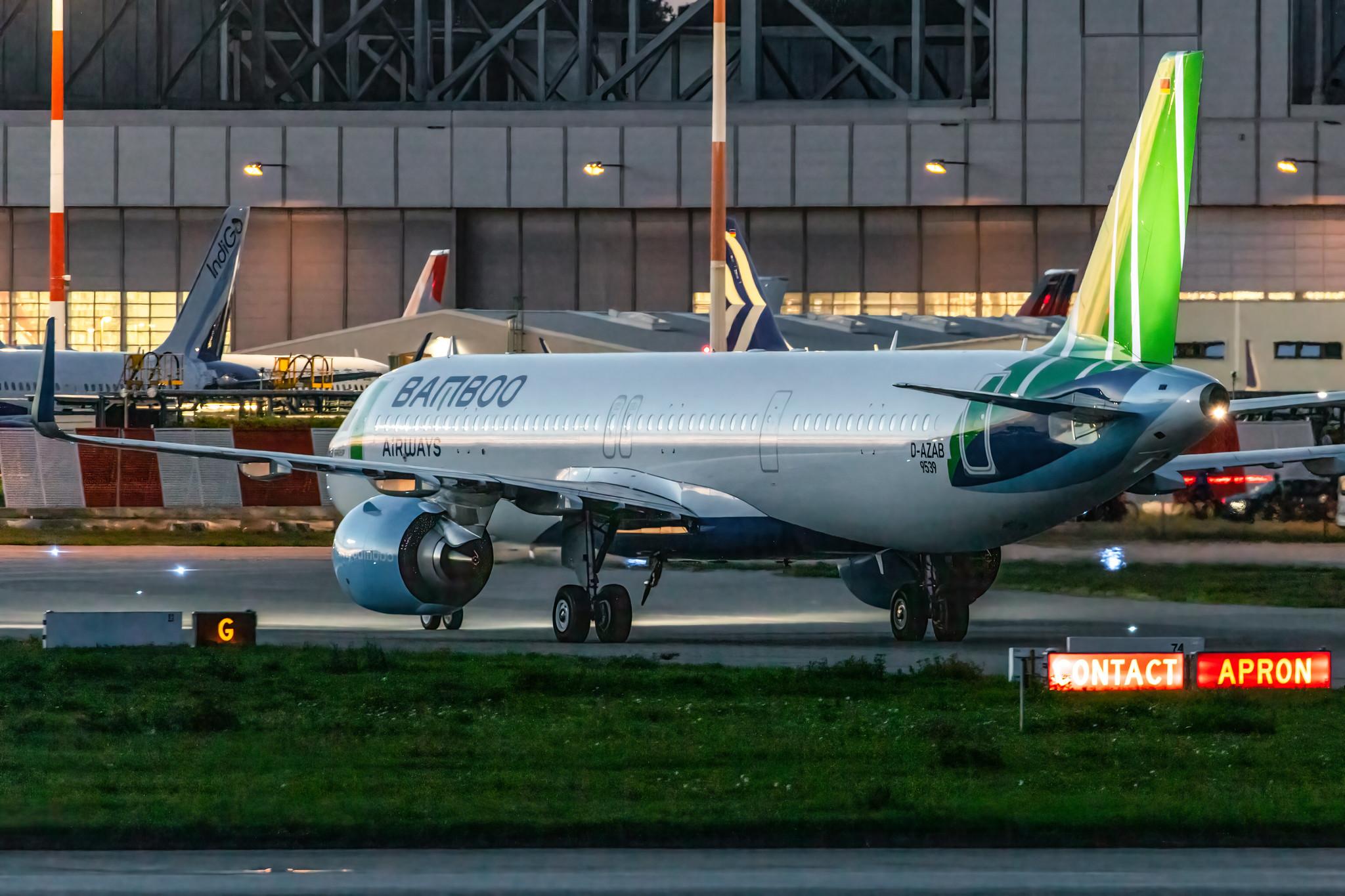 Hamburg Finkenwerder: Bamboo Airways (QH / BAV) |  Airbus A321-251NX A21N | D-AZAB (VN-A222) | MSN 9539