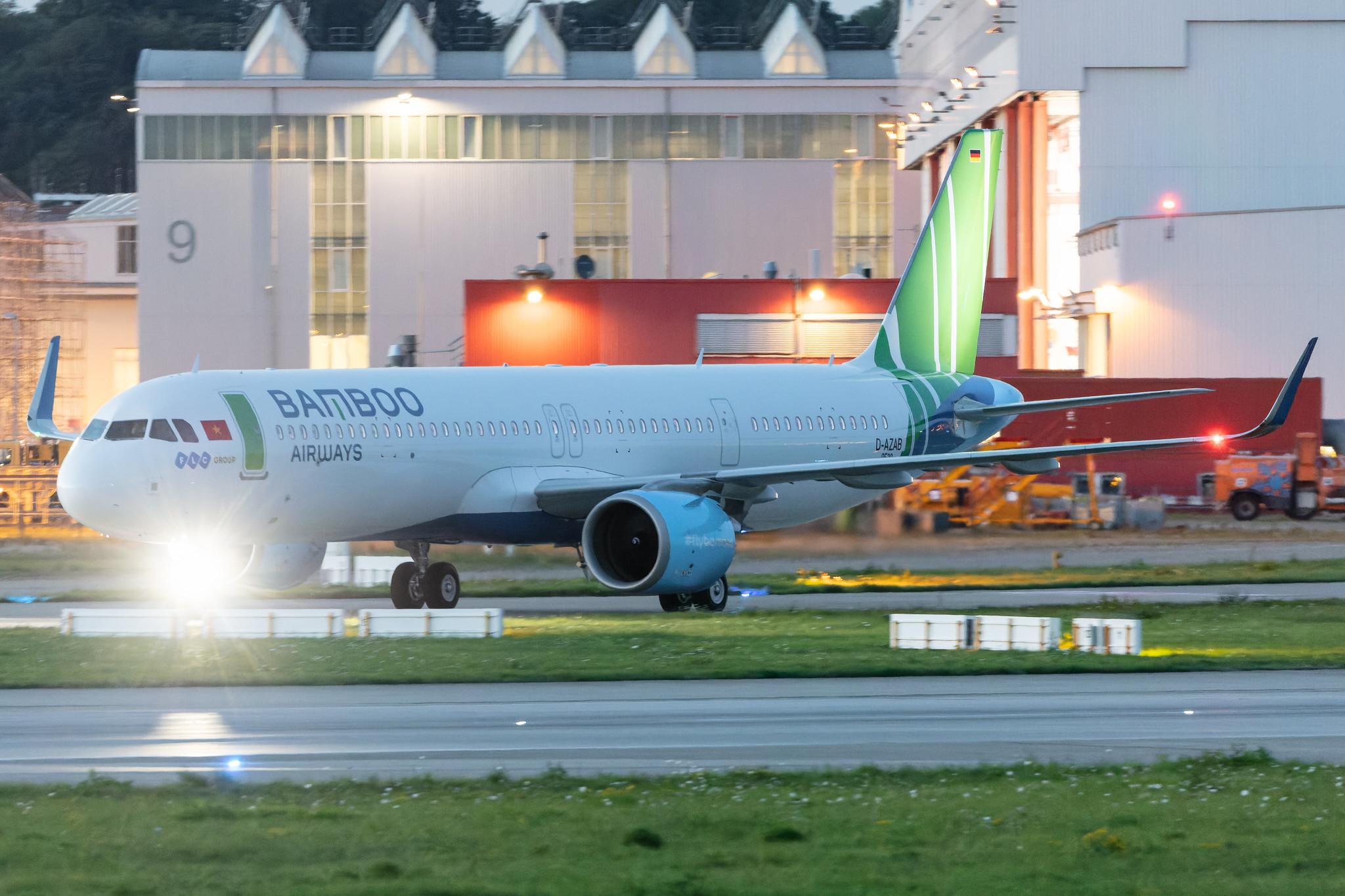 Hamburg Finkenwerder: Bamboo Airways (QH / BAV) |  Airbus A321-251NX A21N | D-AZAB (VN-A222) | MSN 9539