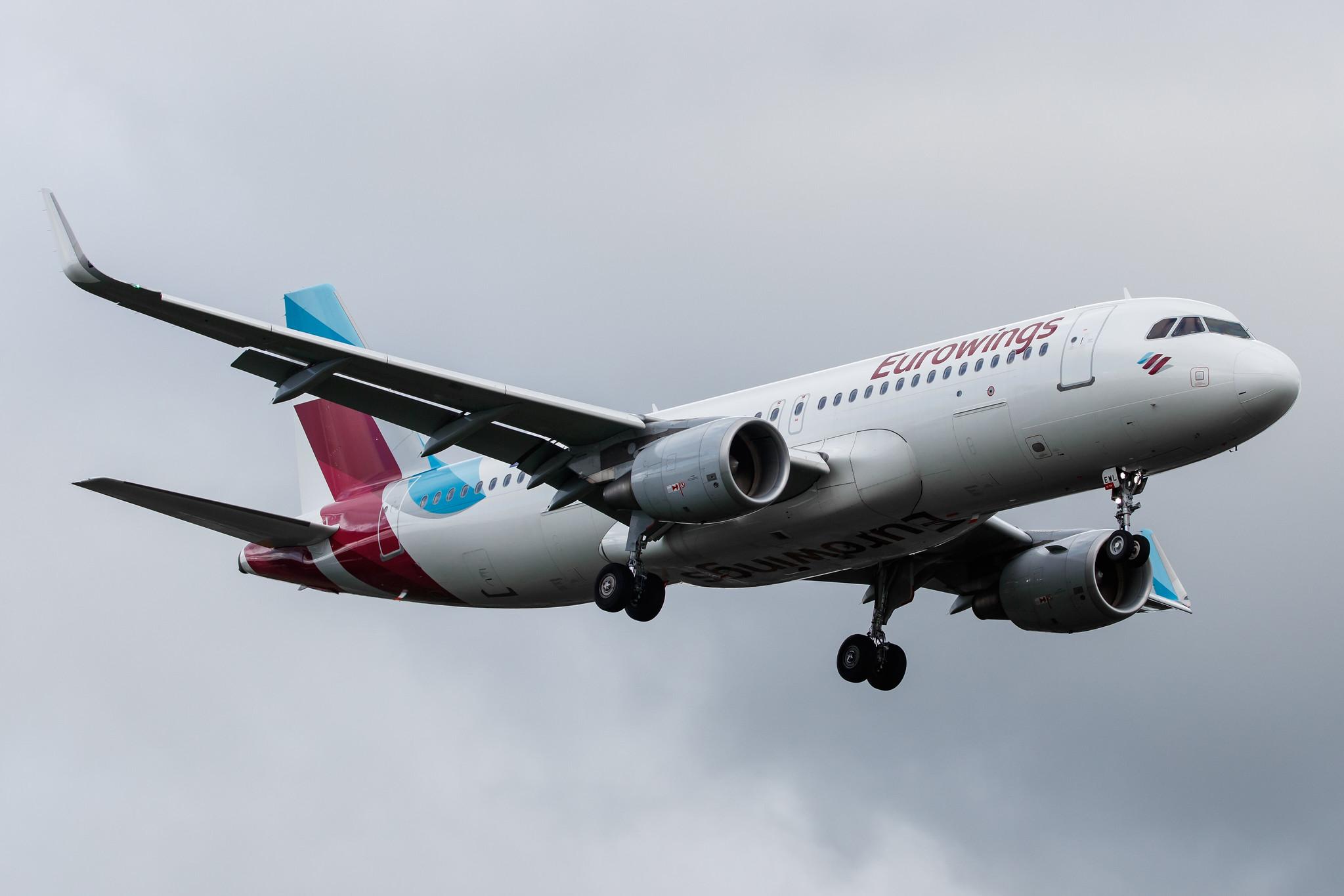 Hamburg Airport: Eurowings (EW / EWG) |  Airbus A320-214 A320 | D-AEWL | MSN 7263