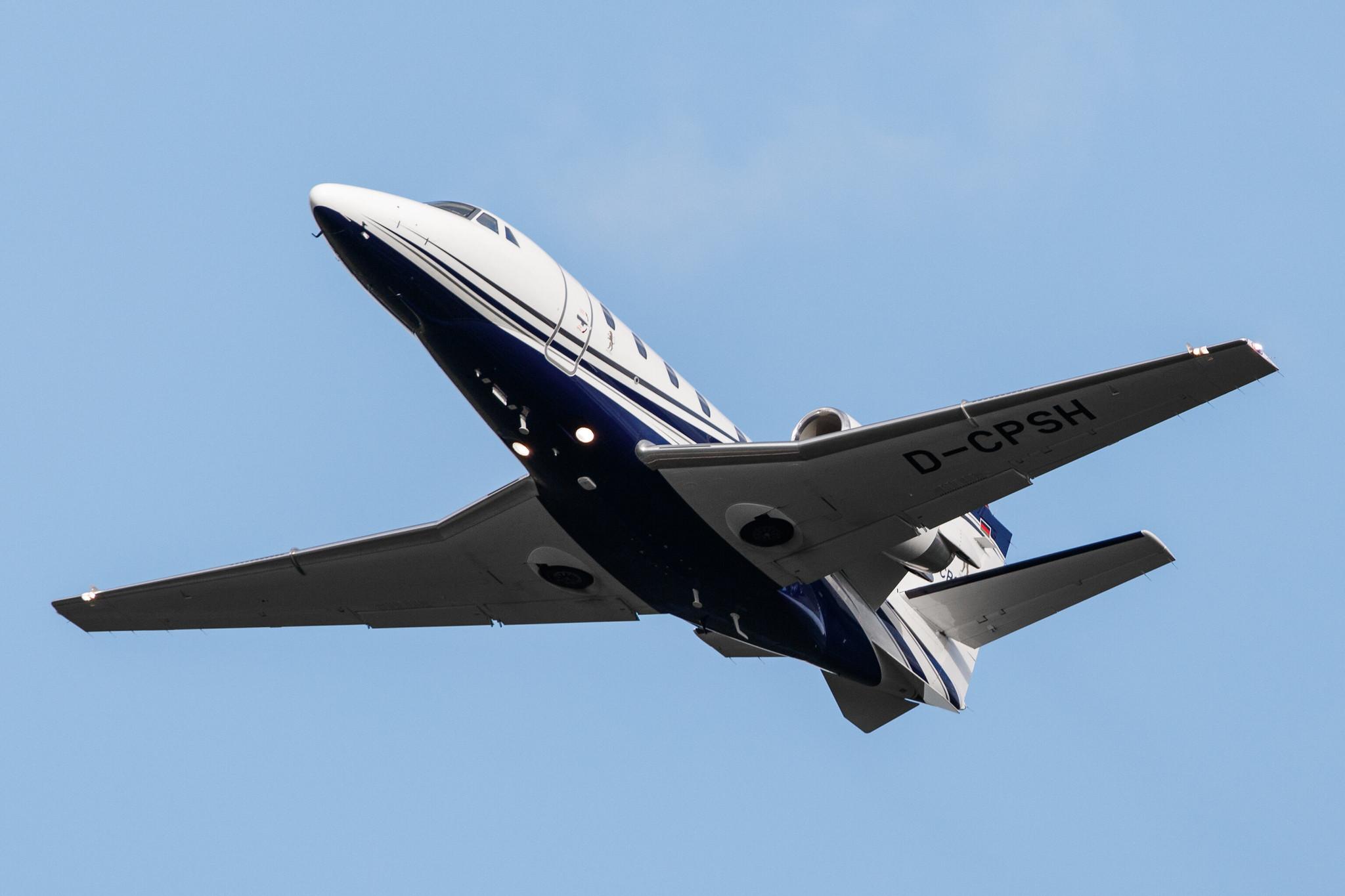 Hamburg Airport: Heron Luftfahrt (/ HRN) |  Cessna 560XL Citation XLS+ C56X | D-CPSH | MSN 560-6221