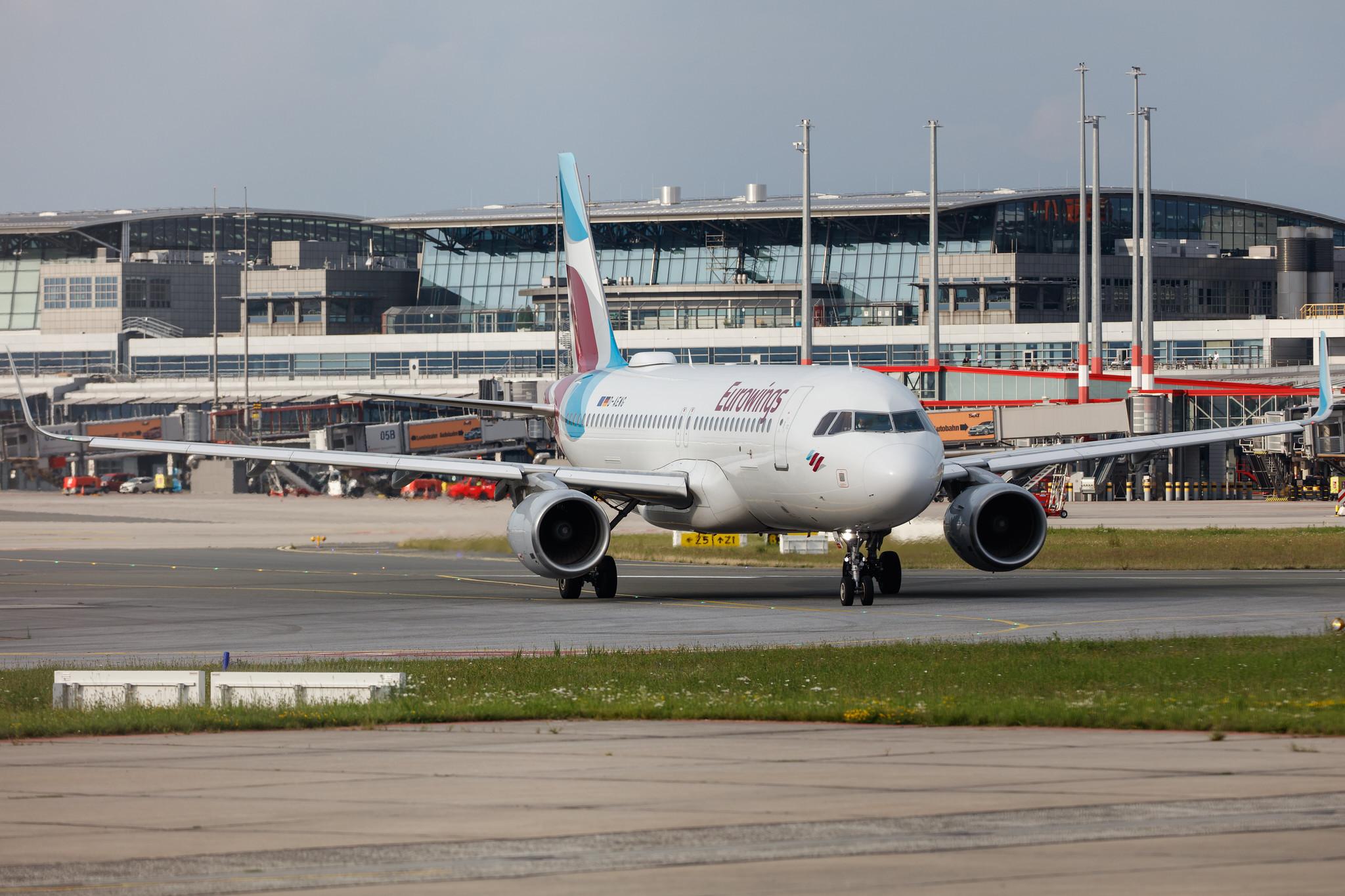 Hamburg Airport: Eurowings (EW / EWG) |  Airbus A320-214 A320 | D-AEWG | MSN 7121