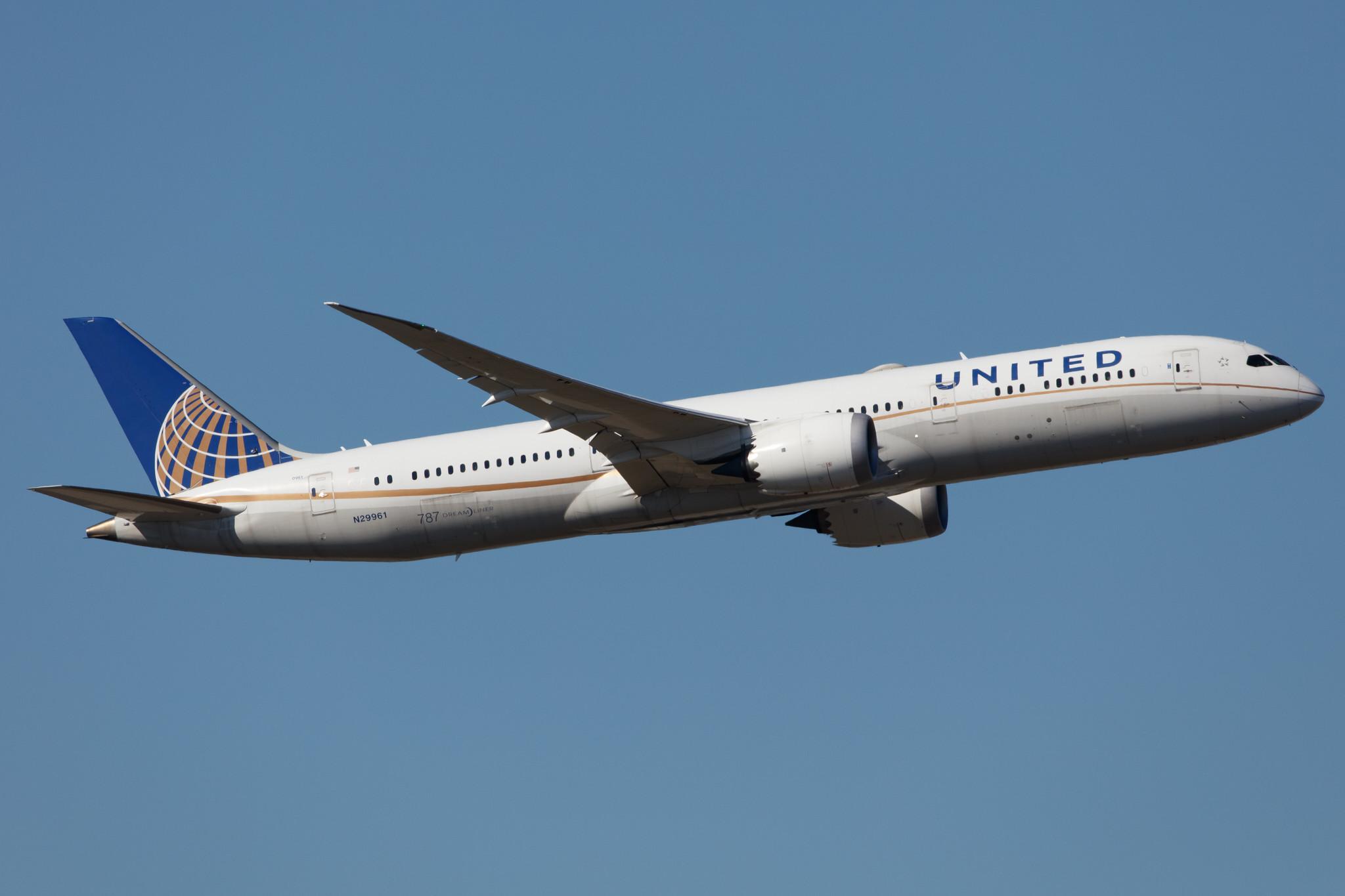 Frankfurt Airport: United Airlines (UA / UAL) |  Boeing 787-9 Dreamliner B789 | N29961 | MSN 37811