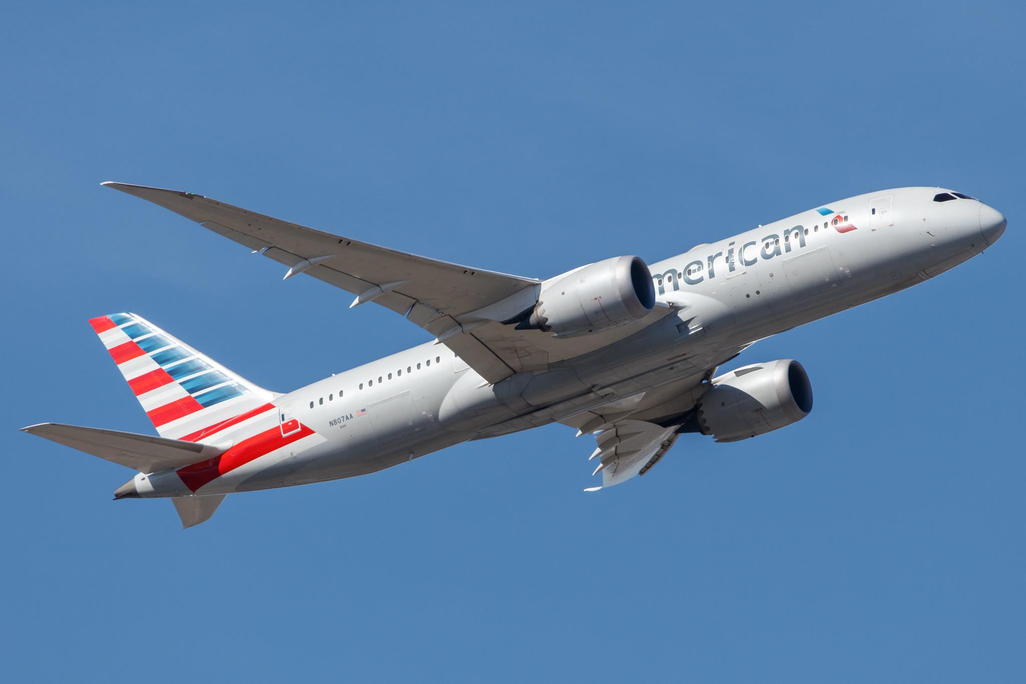 Frankfurt Airport: American Airlines (AA / AAL) |  Boeing 787-8 Dreamliner B788 | N807AA | MSN 40625