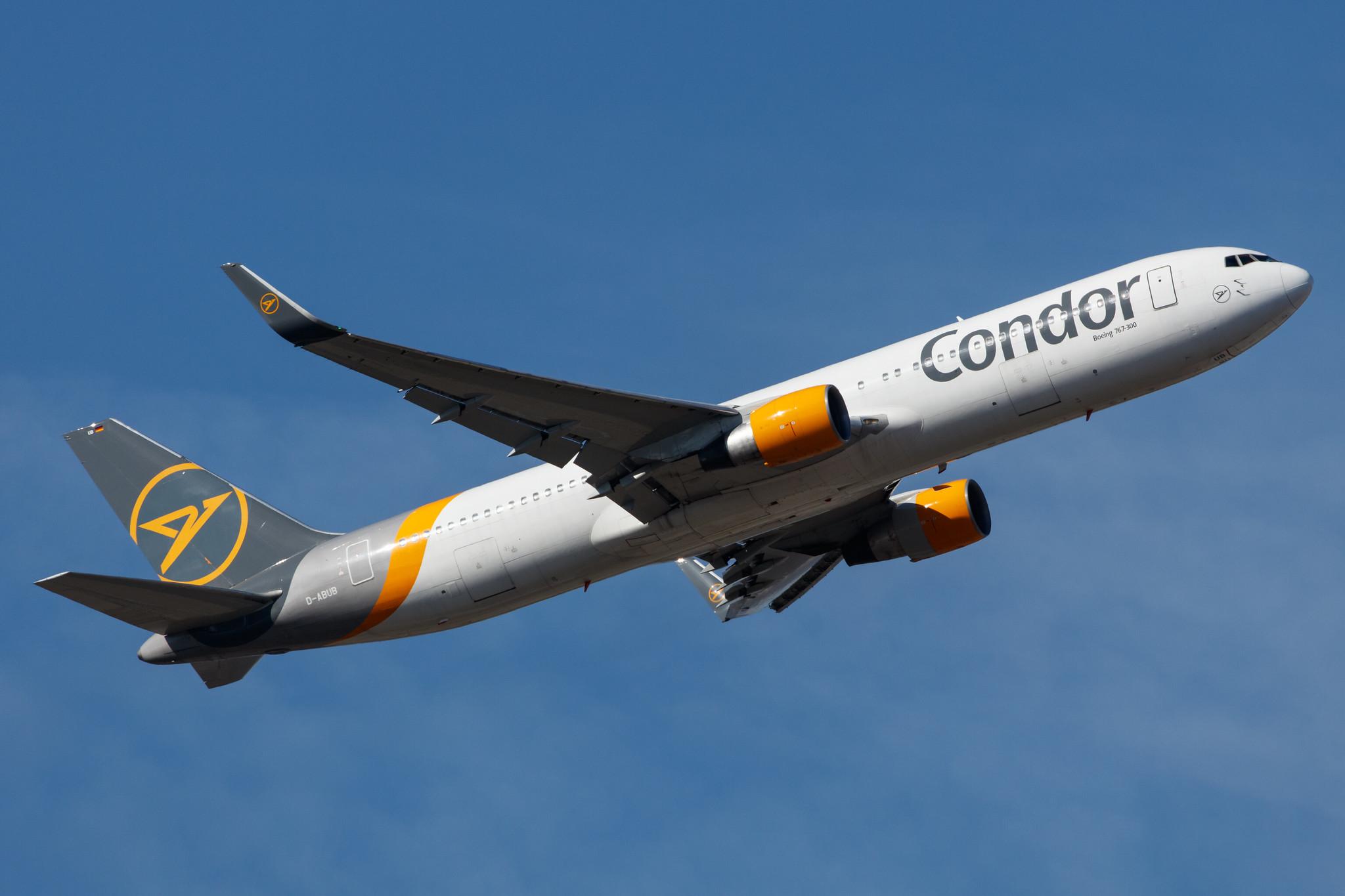 Frankfurt Airport: Condor (DE / CFG) |  Boeing 767-330(ER) B763 | D-ABUB | MSN 26987