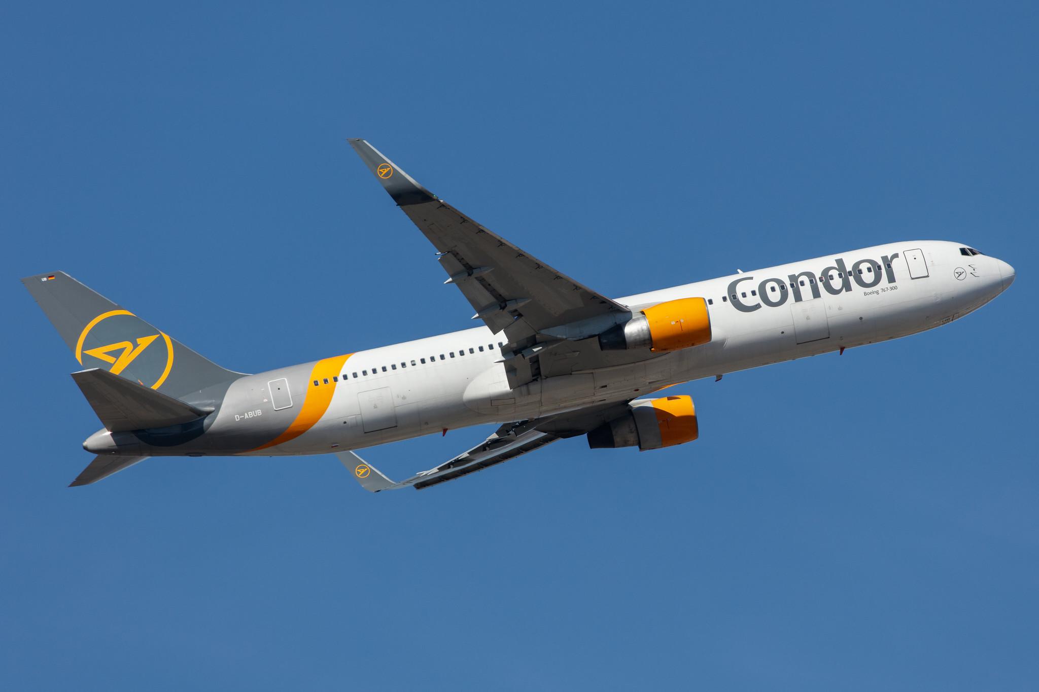 Frankfurt Airport: Condor (DE / CFG) |  Boeing 767-330(ER) B763 | D-ABUB | MSN 26987