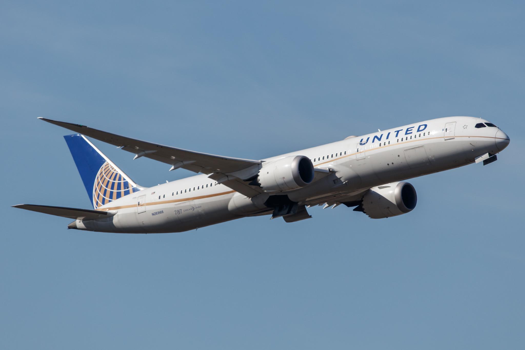 Frankfurt Airport: United Airlines (UA / UAL) |  Boeing 787-9 Dreamliner B789 | N26966 | MSN 60143
