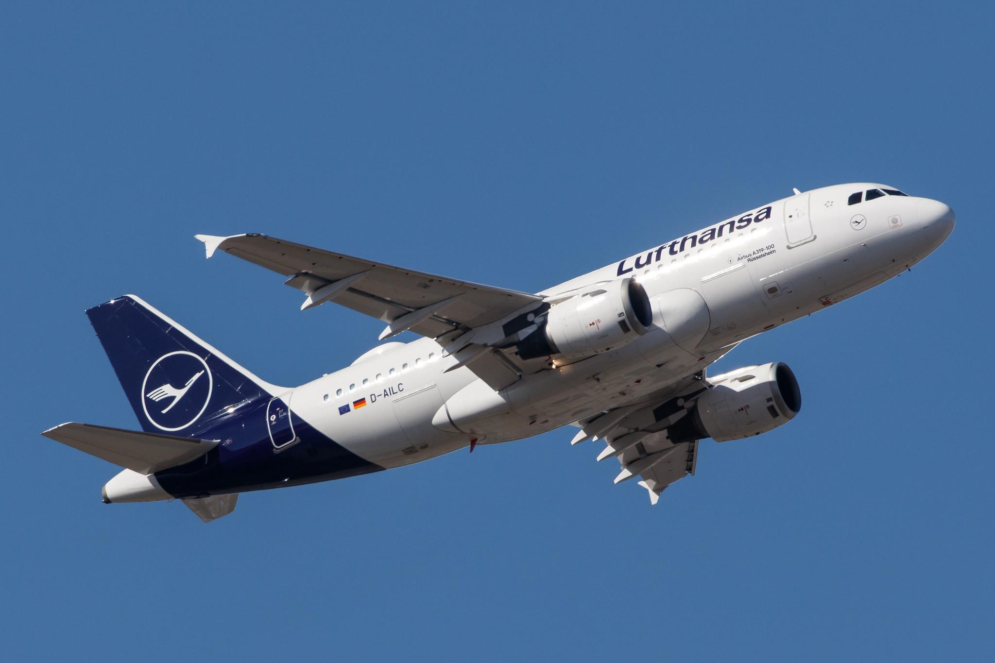 Frankfurt Airport: Lufthansa (LH / DLH) |  Airbus A319-114 A319 | D-AILC | MSN 0616