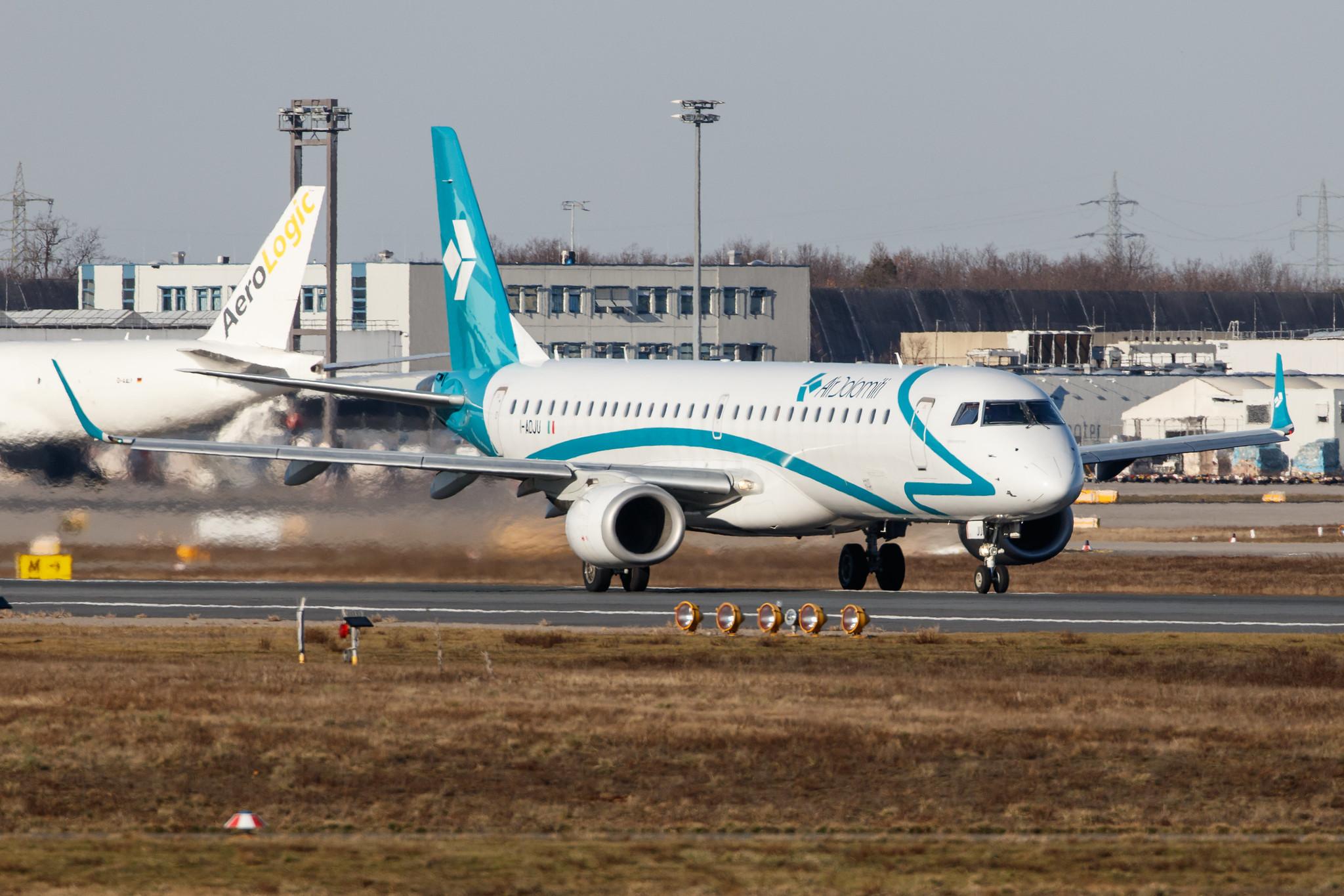 Frankfurt Airport: Air Dolomiti (EN / DLA) |  Embraer E195LR E195 | I-ADJU | MSN 19000290