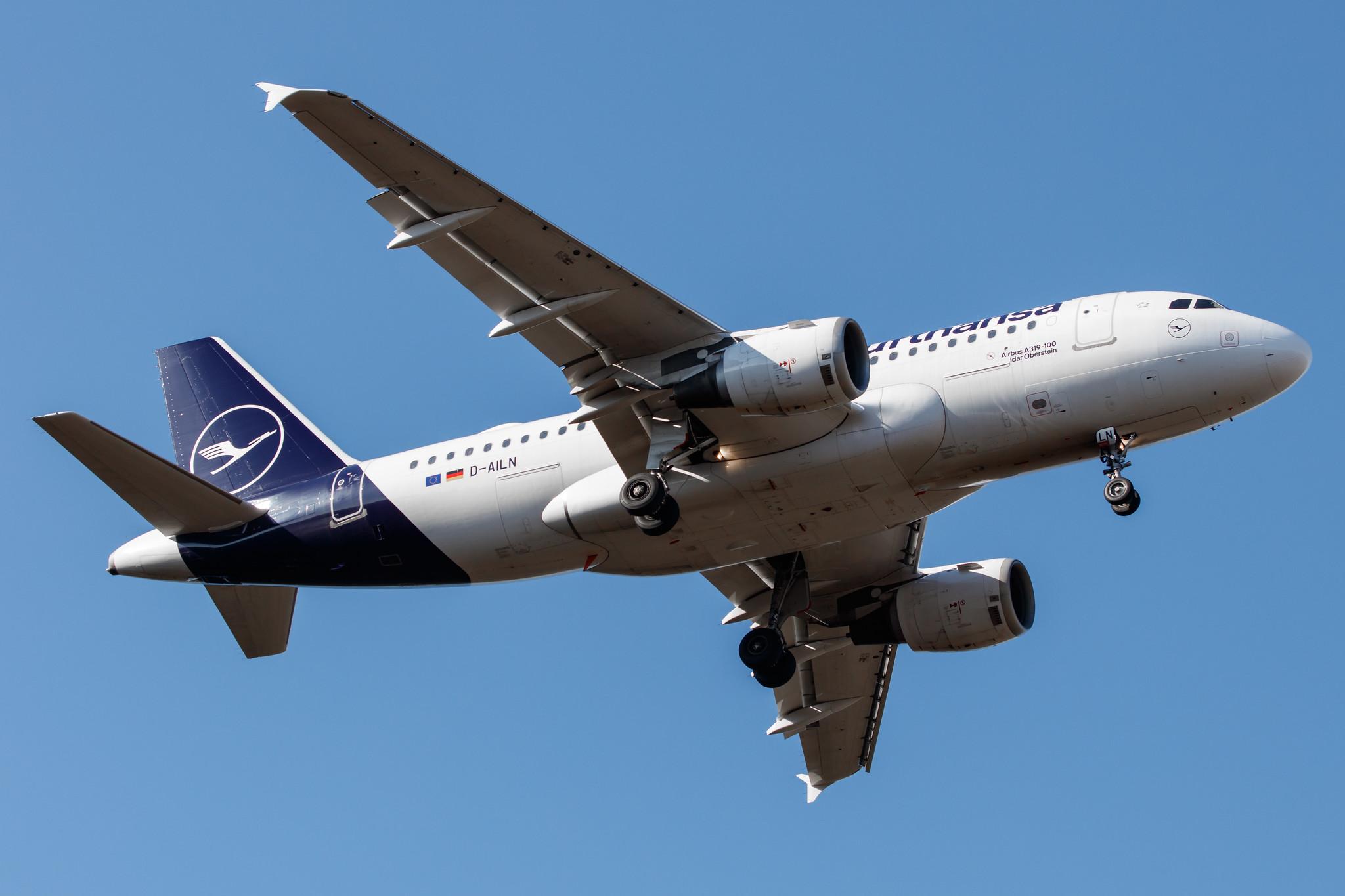 Frankfurt Airport: Lufthansa (LH / DLH) |  Airbus A319-114 A319 | D-AILN | MSN 0700