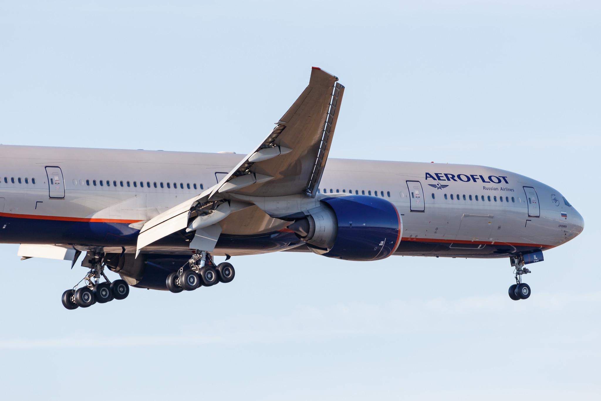Frankfurt Airport: Aeroflot (SU / AFL) |  Boeing 777-3M0(ER) B77W | VQ-BIL | MSN 41692