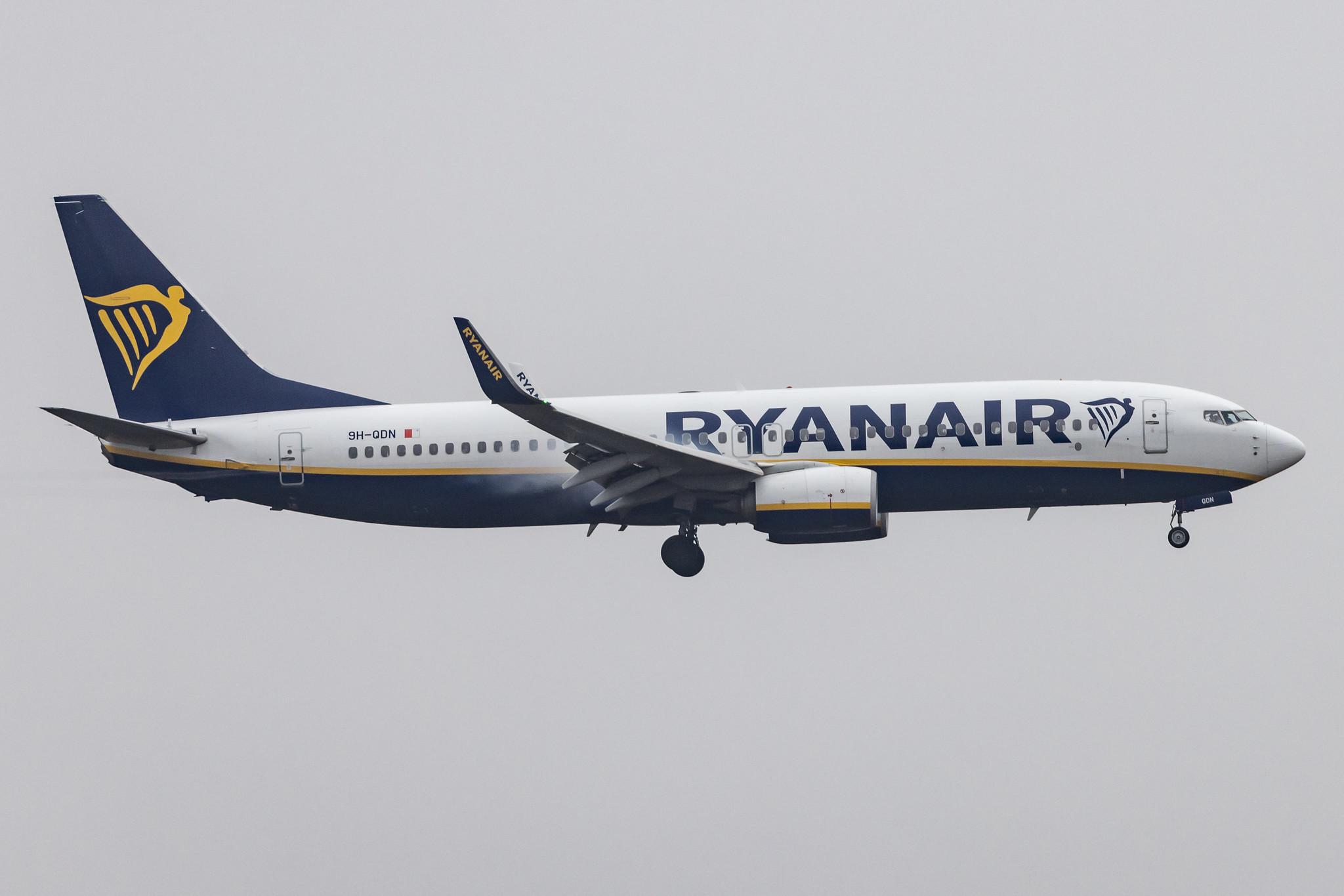 Frankfurt Airport: Ryanair (FR / RYR) | Operator: Malta Air |  Boeing 737-8AS B738 | 9H-QDN | MSN 44763