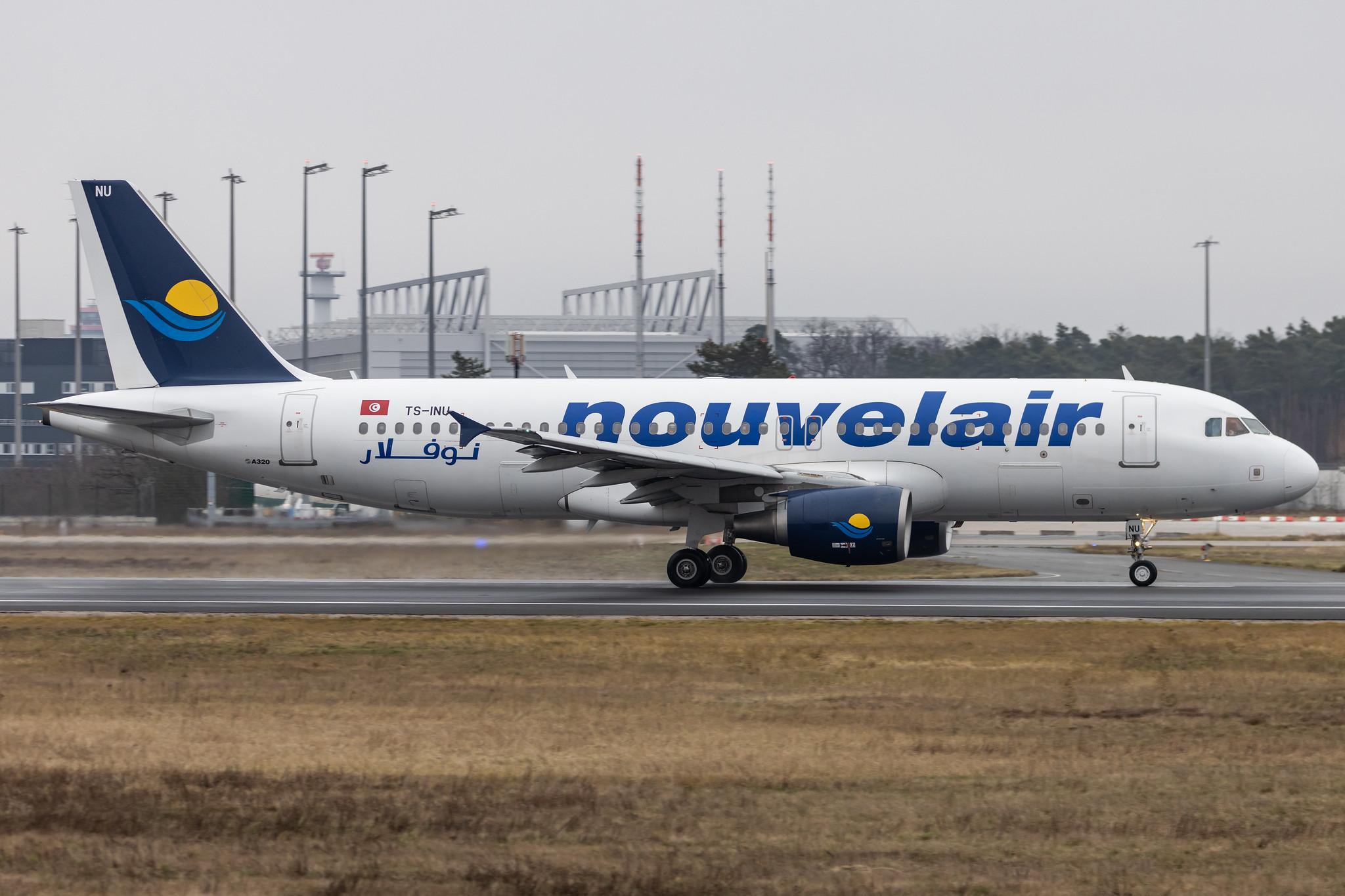 Frankfurt Airport: Nouvelair (BJ / LBT) | Operator: Nouvelair Tunisie |  Airbus A320-214 A320 | TS-INU | MSN 3827
