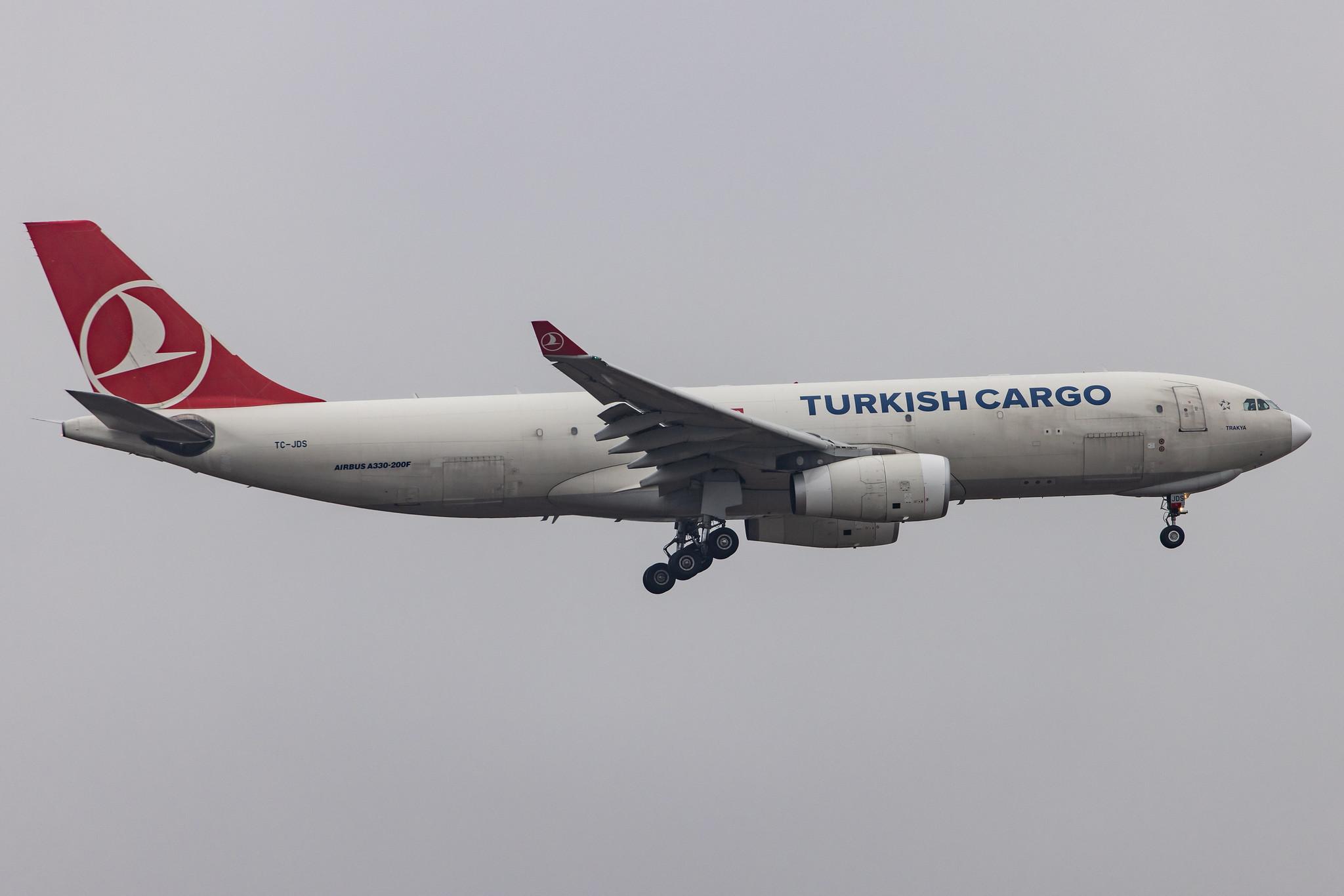 Frankfurt Airport: Turkish Cargo (TK / THY) | Operator: Turkish Airlines |  Airbus A330-243F A332 | TC-JDS | MSN 1418