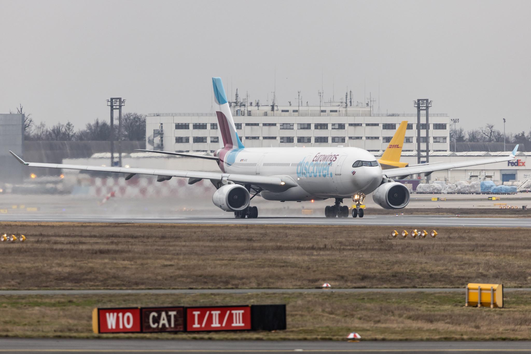 Frankfurt Airport: Eurowings Discover (4Y / OCN) |  Airbus A330-343 A333 | D-AFYQ | MSN 1193