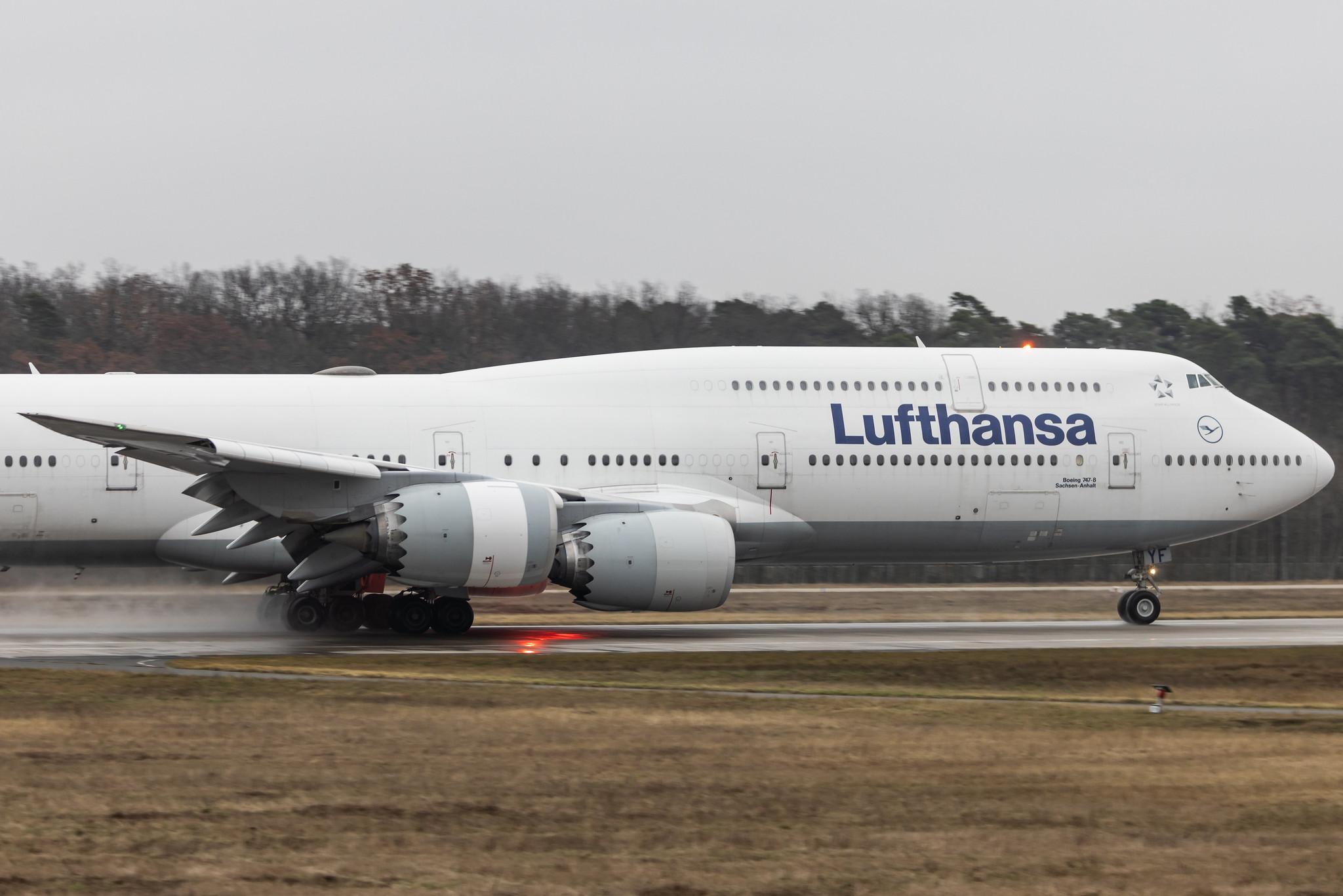 Frankfurt Airport: Lufthansa (LH / DLH) |  Boeing 747-830 B748 | D-ABYF | MSN 37830