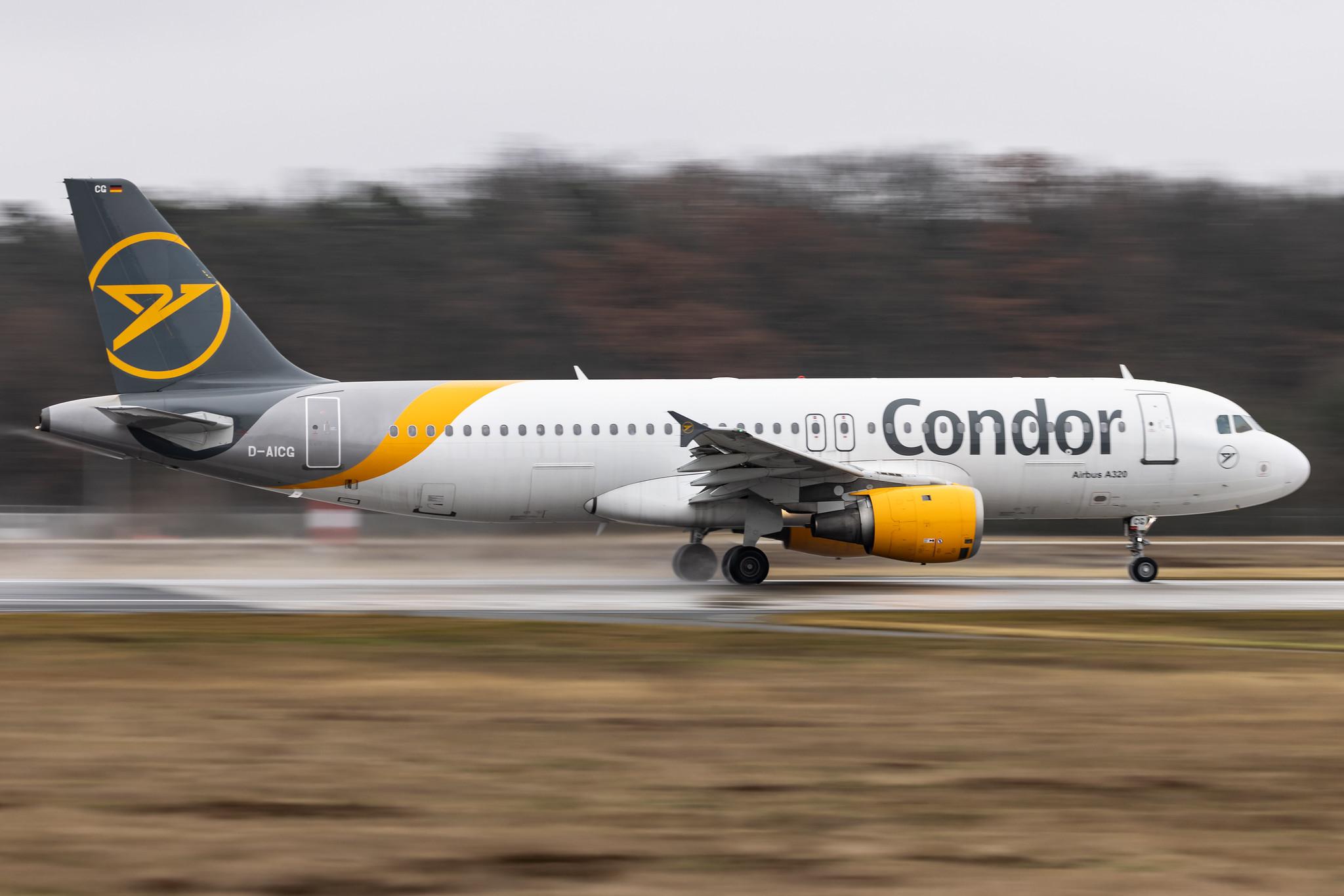 Frankfurt Airport: Condor (DE / CFG) |  Airbus A320-212 A320 | D-AICG | MSN 0957