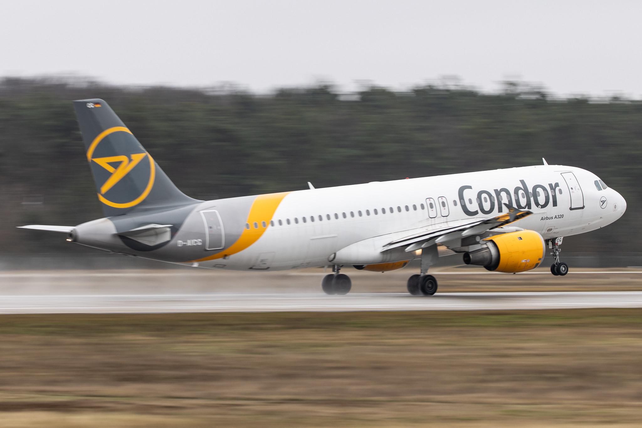 Frankfurt Airport: Condor (DE / CFG) |  Airbus A320-212 A320 | D-AICG | MSN 0957