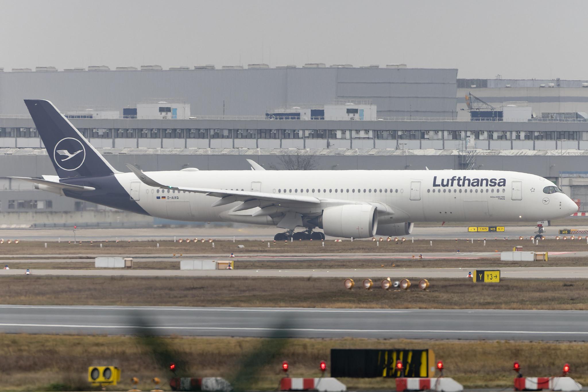 Frankfurt Airport: Lufthansa (LH / DLH) |  Airbus A350-941 A359 | D-AIXQ | MSN 427