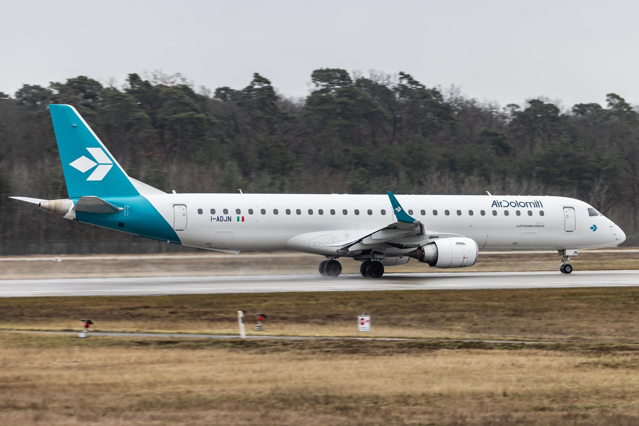 Frankfurt Airport: Air Dolomiti (EN / DLA) |  Embraer E195LR E195 | I-ADJN | MSN 19000270