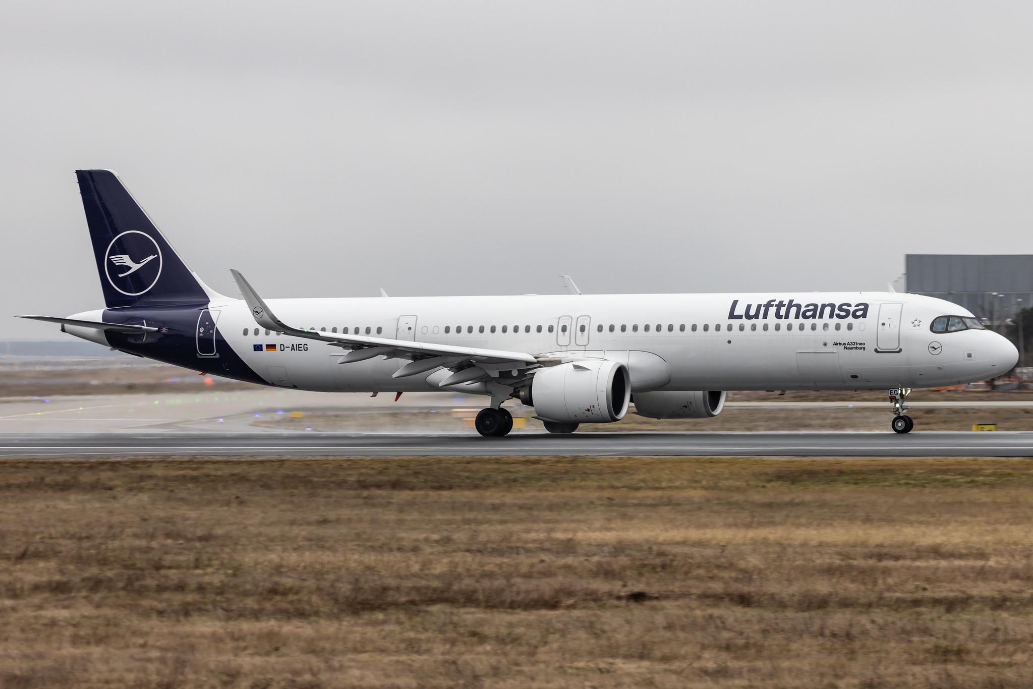 Frankfurt Airport: Lufthansa (LH / DLH) |  Airbus A321-271NX A21N | D-AIEG | MSN 10059