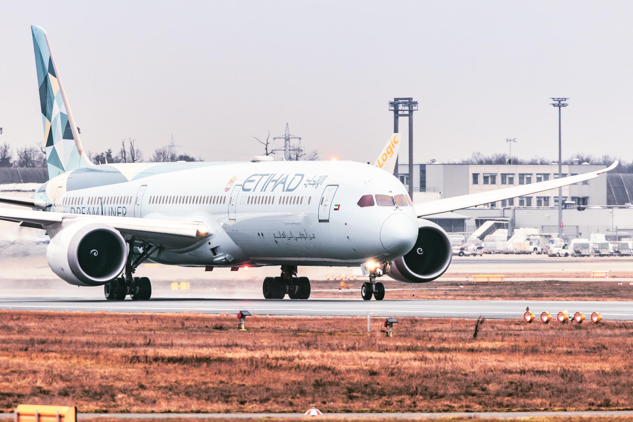 Frankfurt Airport: Etihad (EY / ETD) |  Livery: Greenliner Livery | Operator: Etihad Airways |  Boeing 787-10 Dreamliner B78X | A6-BMH | MSN 60765