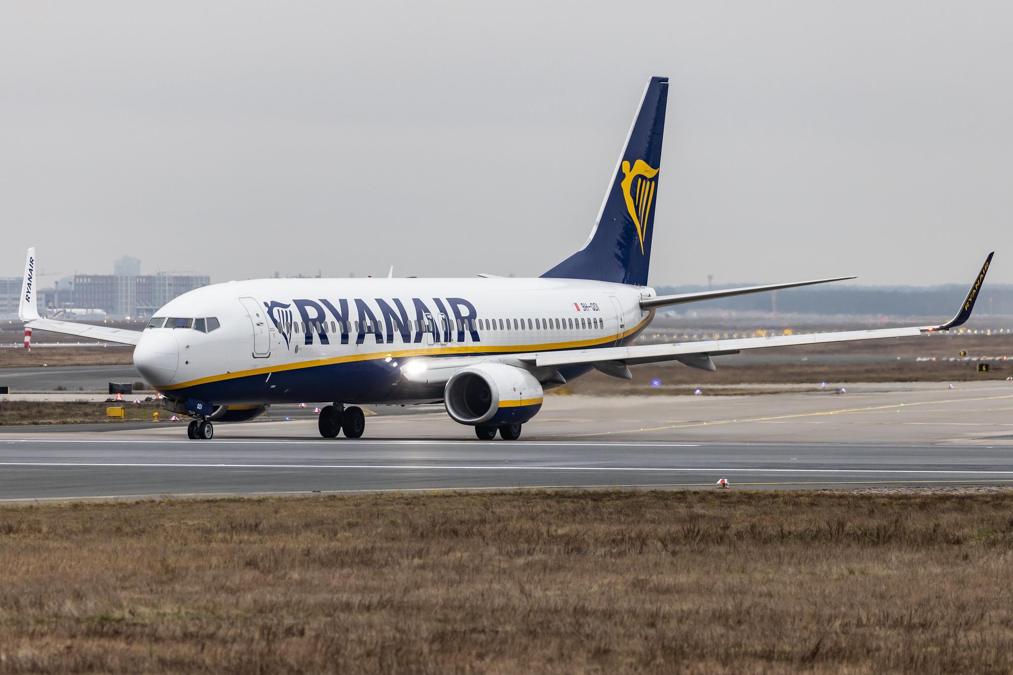 Frankfurt Airport: Ryanair (FR / RYR) | Operator: Malta Air |  Boeing 737-8AS B738 | 9H-QDI | MSN 44758