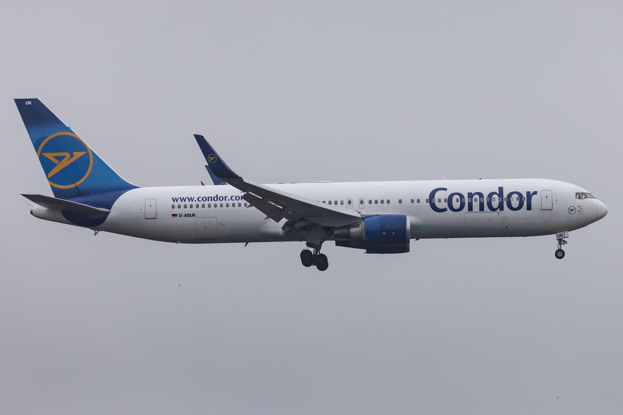 Frankfurt Airport: Condor (DE / CFG) |  Boeing 767-330(ER) B763 | D-ABUC | MSN 26992