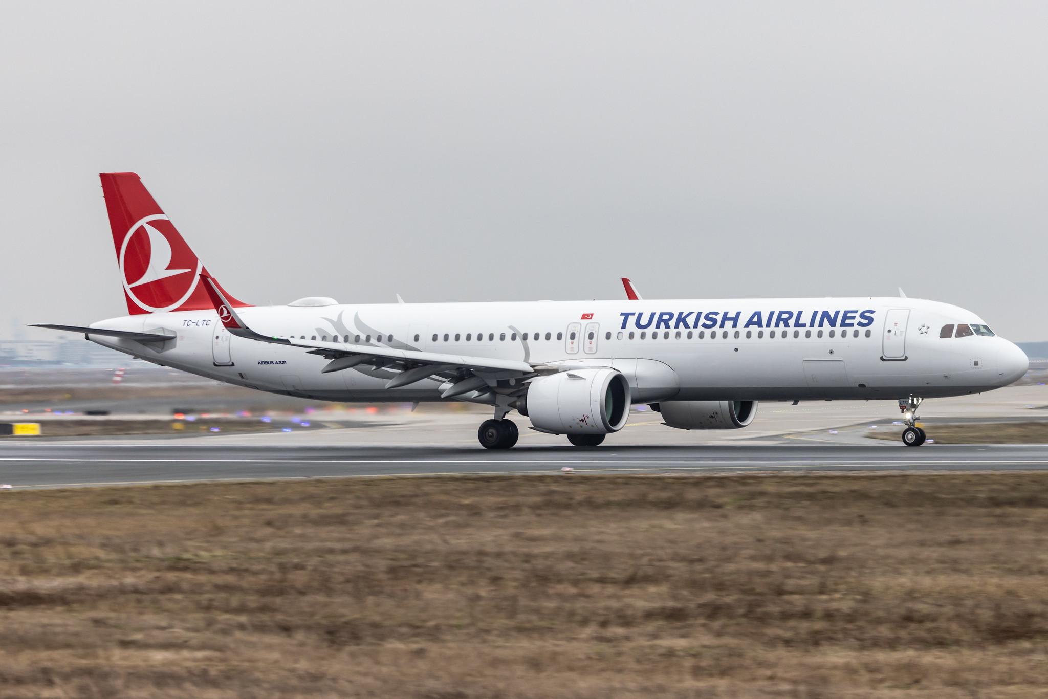 Frankfurt Airport: Turkish Airlines (TK / THY) |  Airbus A321-271NX A21N | TC-LTC | MSN 10143