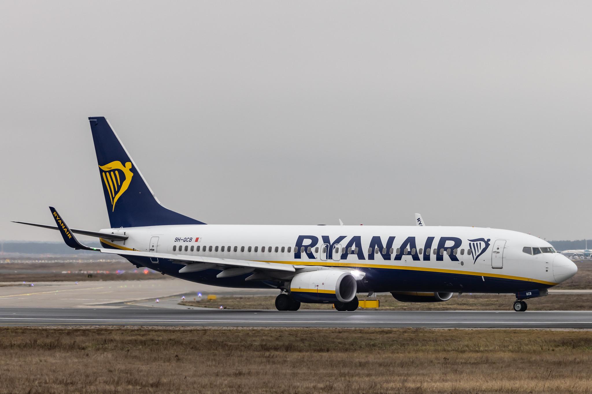 Frankfurt Airport: Ryanair (FR / RYR) | Operator: Malta Air |  Boeing 737-8AS B738 | 9H-QCB | MSN 44723