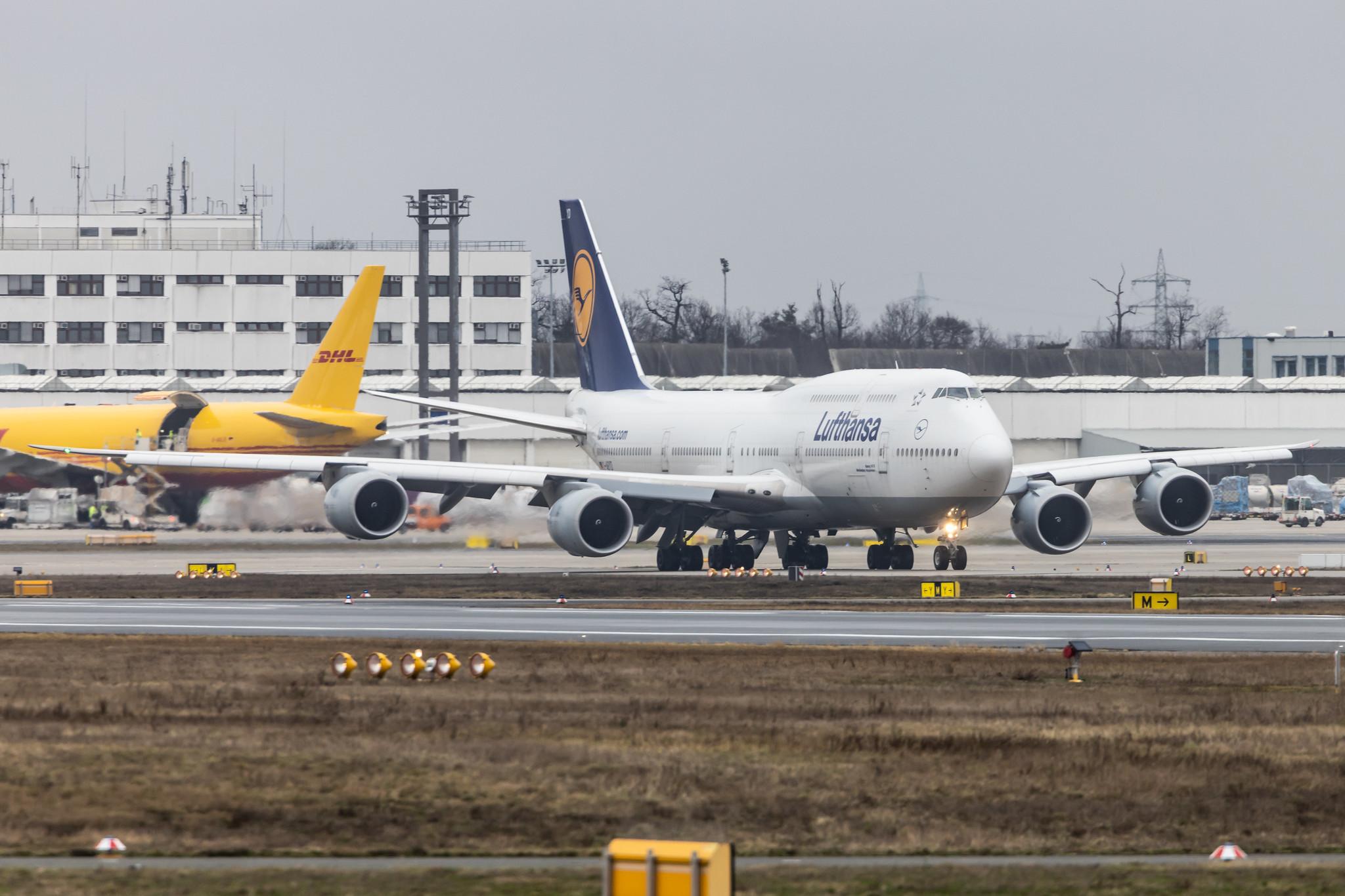 Frankfurt Airport: Lufthansa (LH / DLH) |  Boeing 747-830 B748 | D-ABYD | MSN 37829