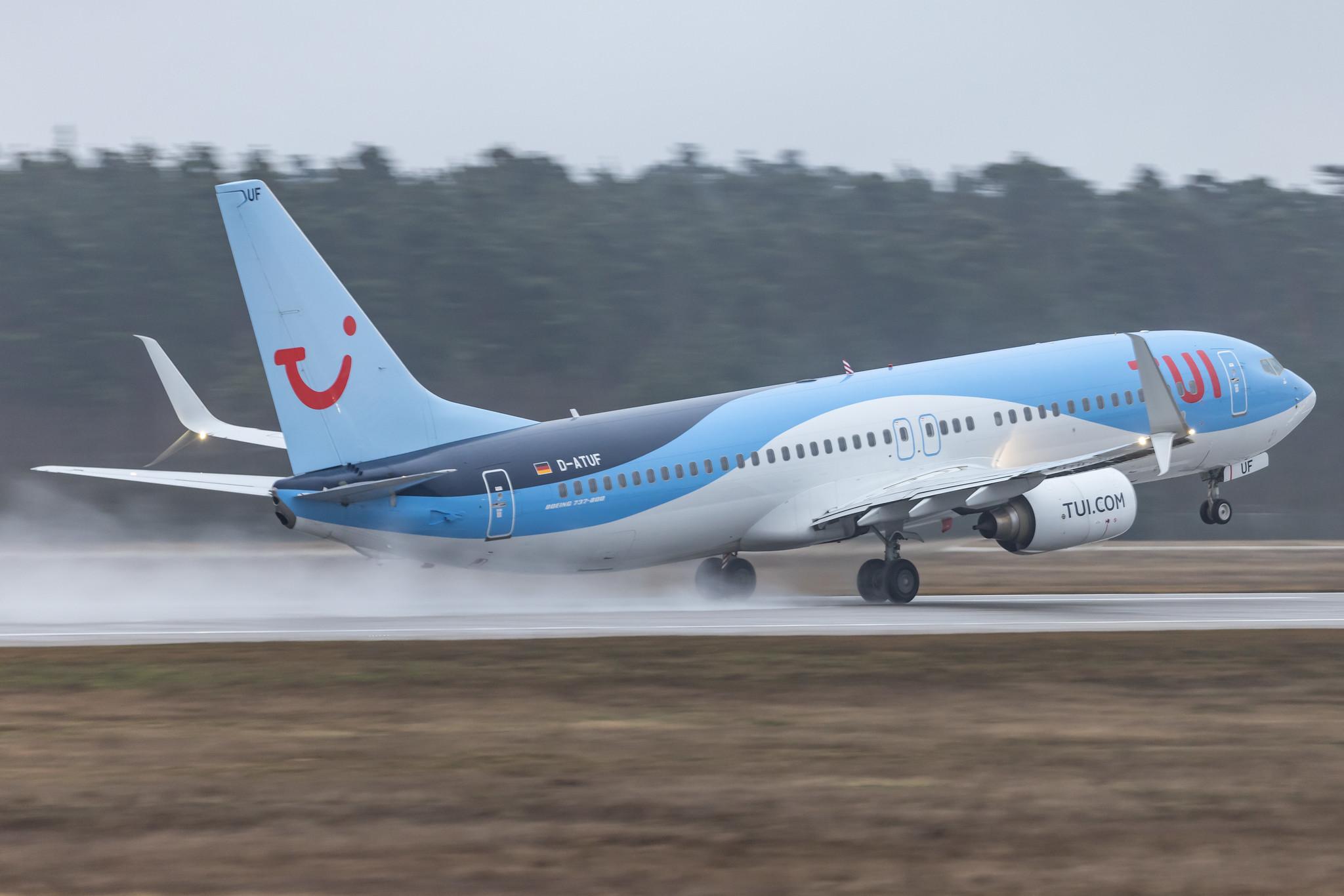 Frankfurt Airport: TUI (X3 / TUI) | Operator: TUI fly |  Boeing 737-8K5 B738 | D-ATUF | MSN 34687