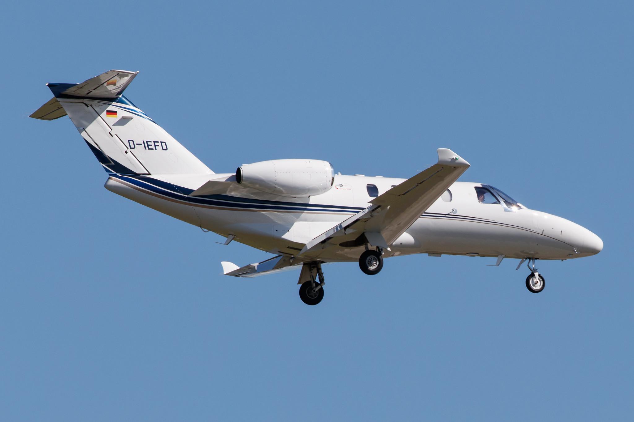 Frankfurt Airport: E-Aviation (/ EFD) |  Cessna 525 Citation M2 C25M | D-IEFD | MSN 525-0968