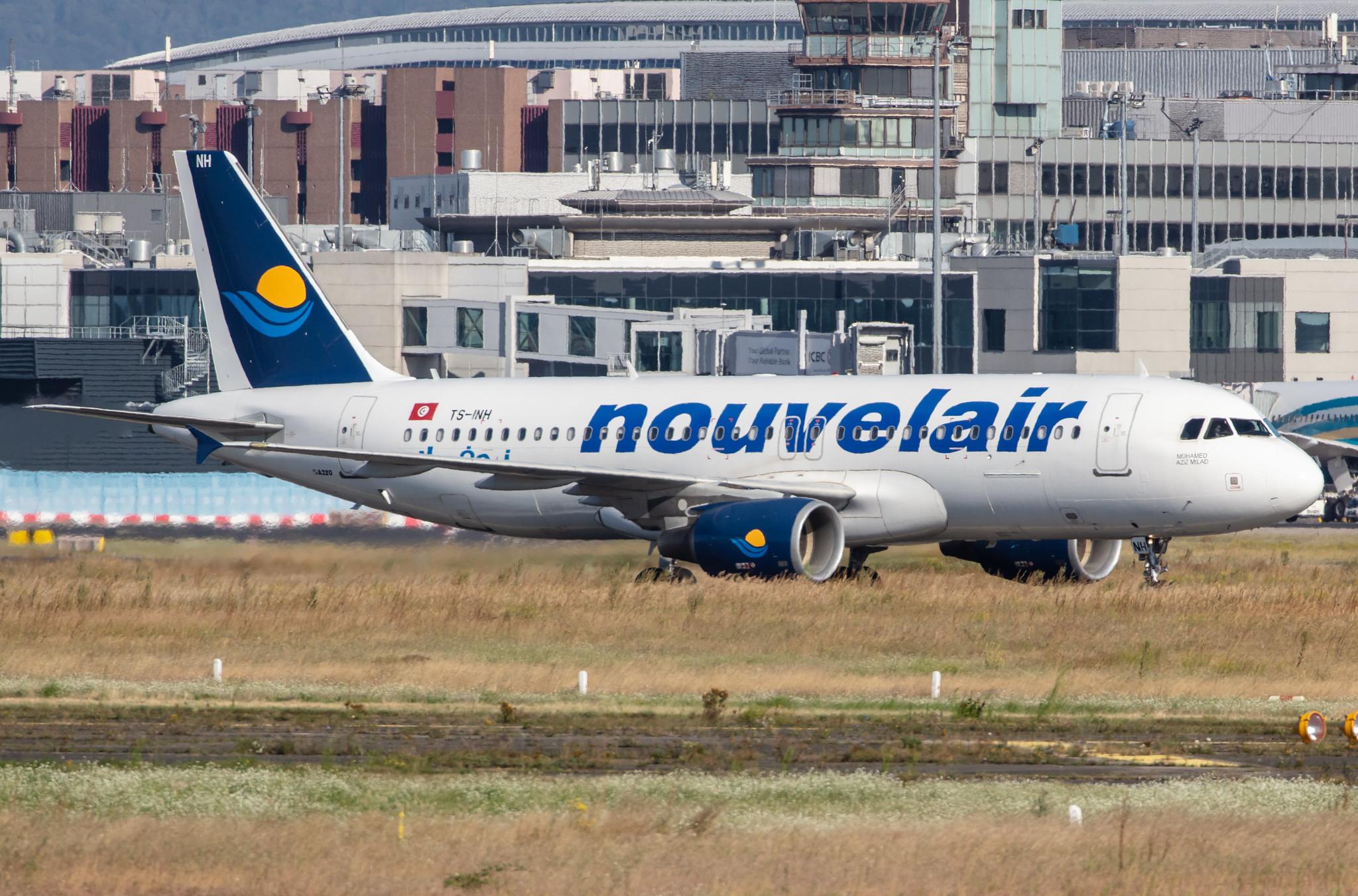 Frankfurt Airport: Nouvelair (BJ / LBT) | Operator: Nouvelair Tunisie |  Airbus A320-214 A320 | TS-INH | MSN 4623