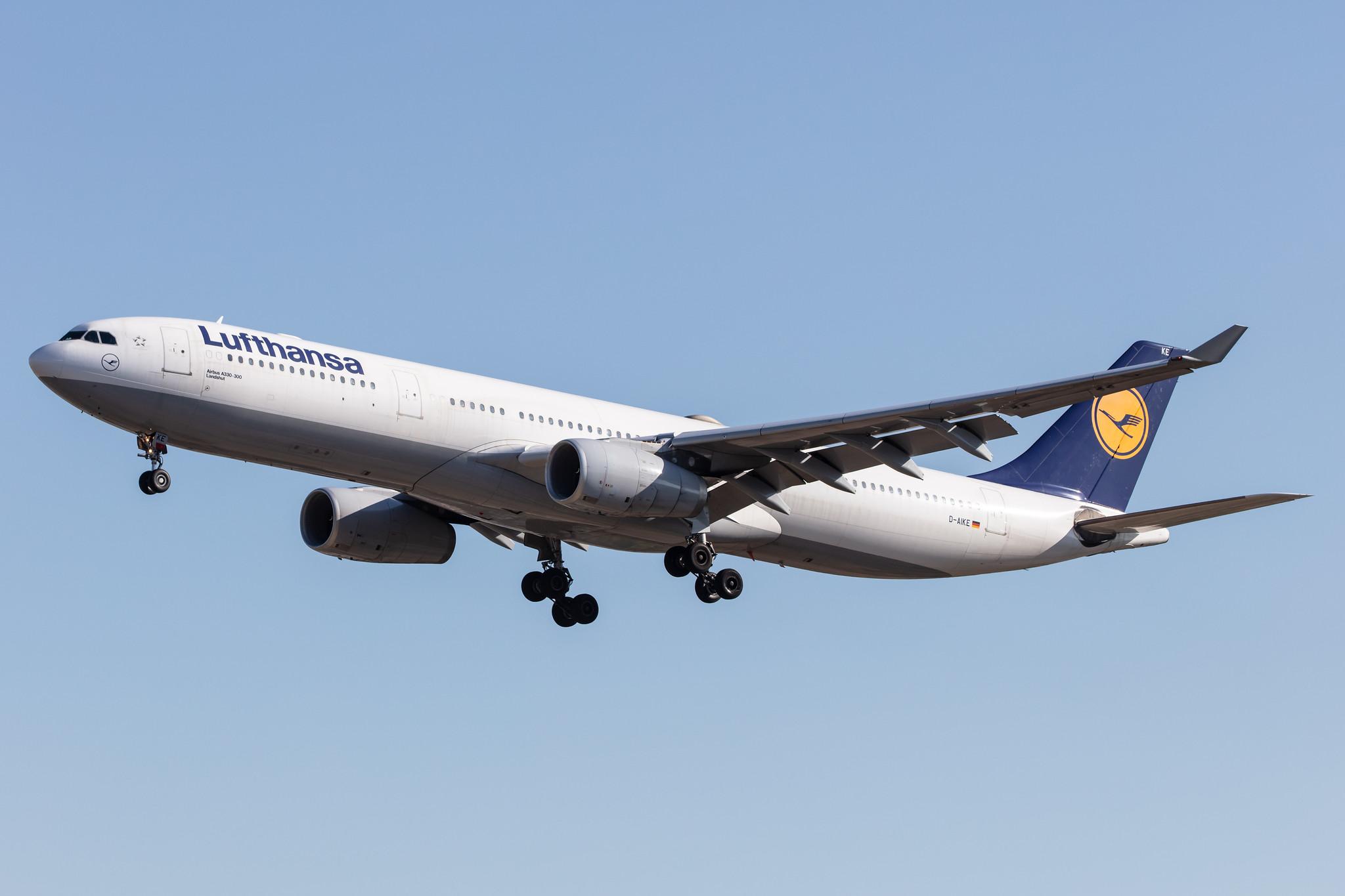 Frankfurt Airport: Lufthansa (LH / DLH) |  Airbus A330-343 A333 | D-AIKE | MSN 0636