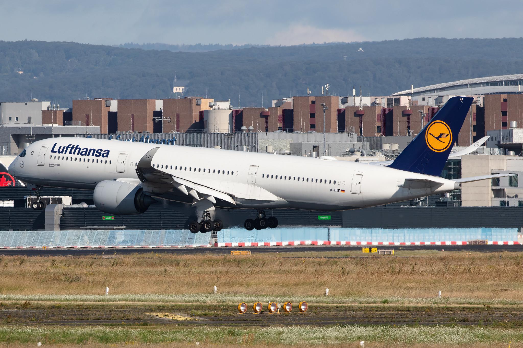 Frankfurt Airport: Lufthansa (LH / DLH) |  Airbus A350-941 A359 | D-AIXF | MSN 146