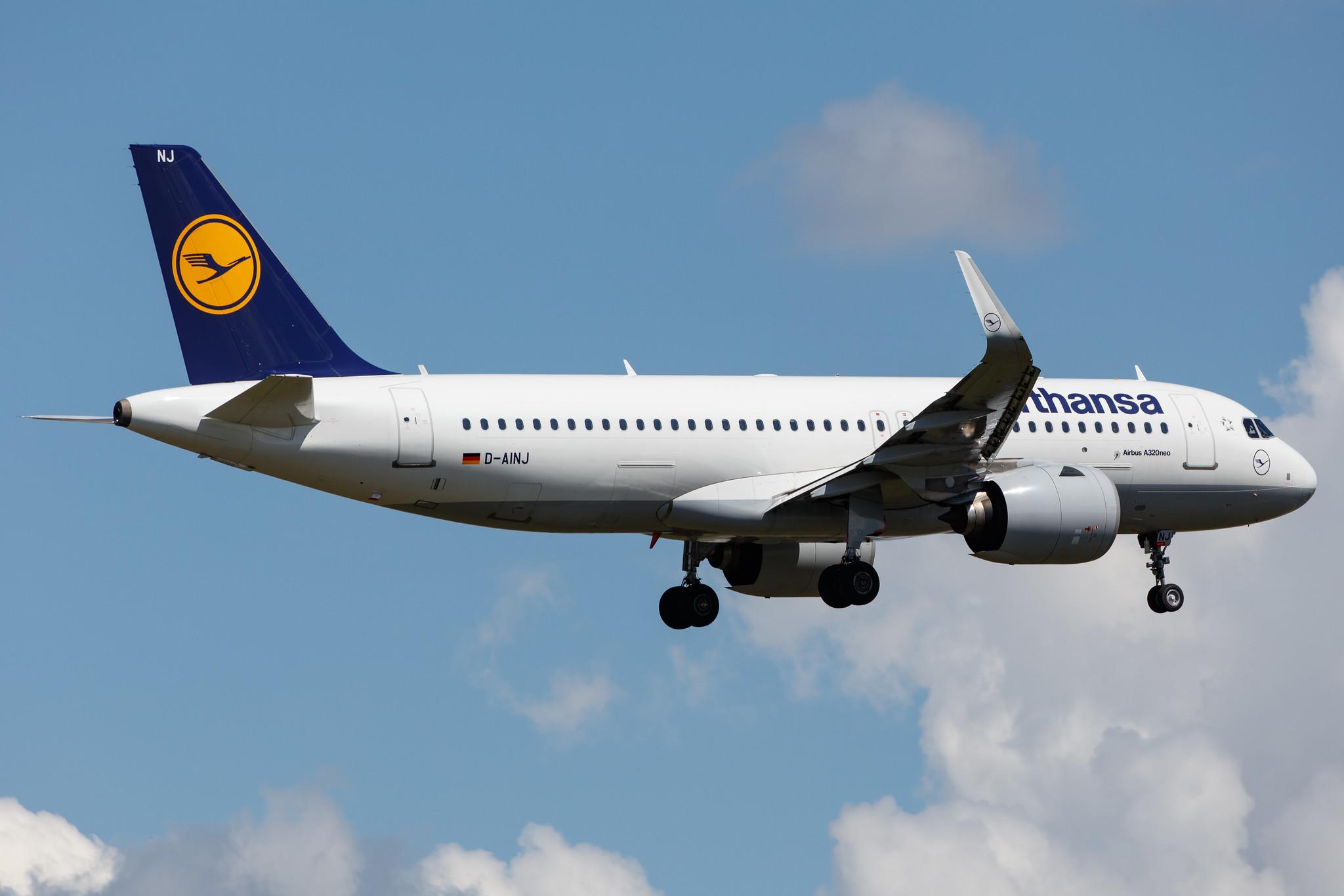 Frankfurt Airport: Lufthansa (LH / DLH) |  Airbus A320-271N A20N | D-AINJ | MSN 7735
