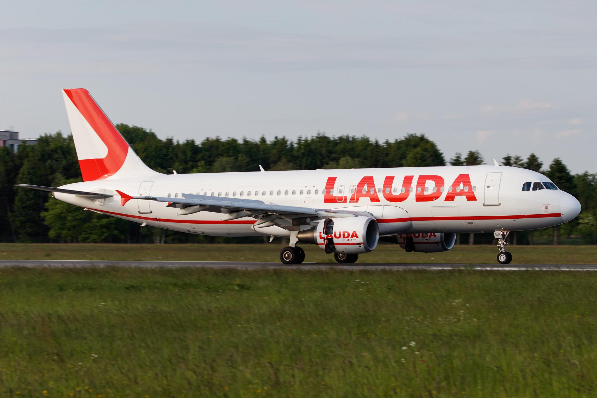 Hamburg Airport: Lauda Europe (LW / LDA) |  Airbus A320-214 A320 | 9H-LMP | MSN 03616