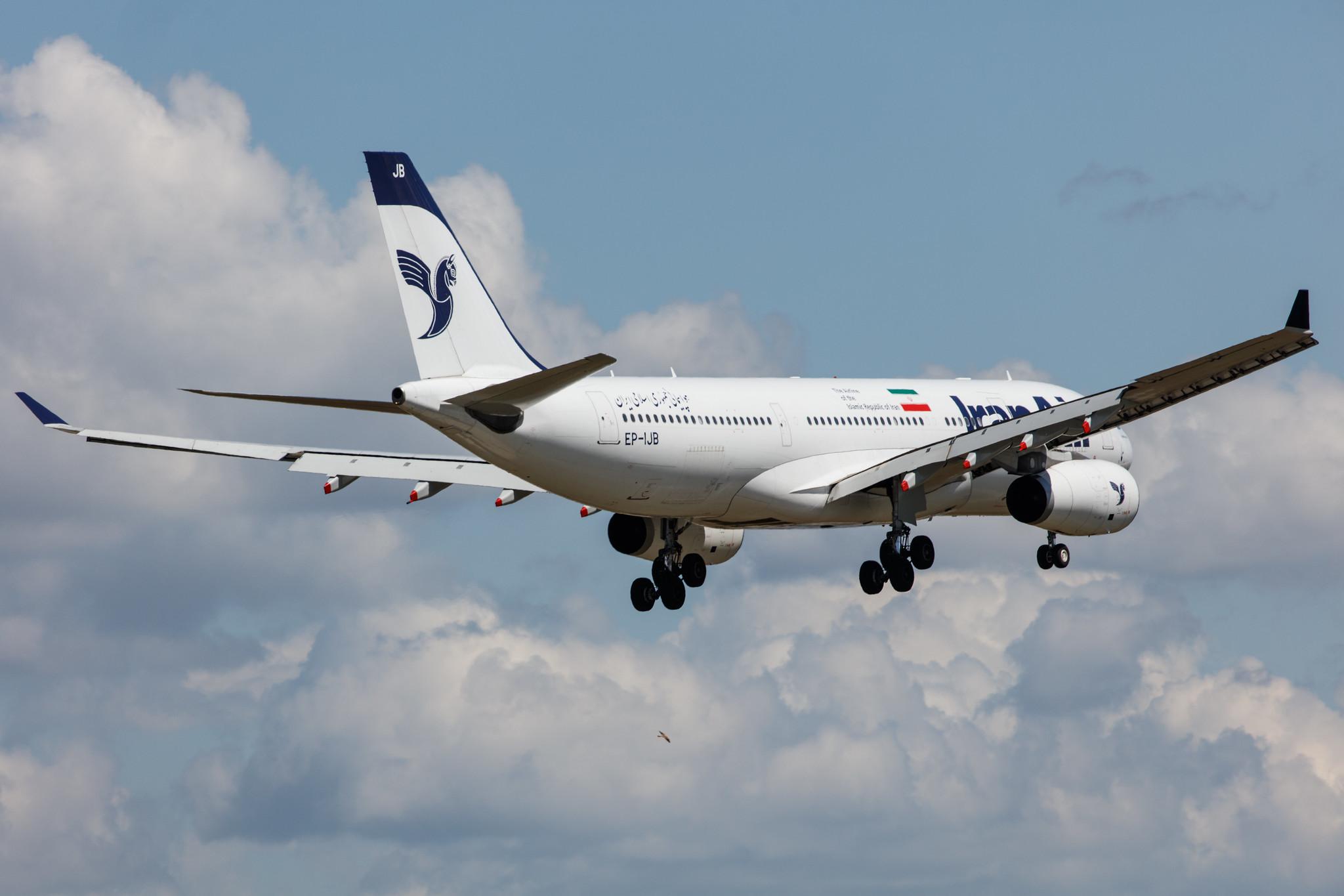 Frankfurt Airport: Iran Air (IR / IRA) |  Airbus A330-243 A332 | EP-IJB | MSN 1586