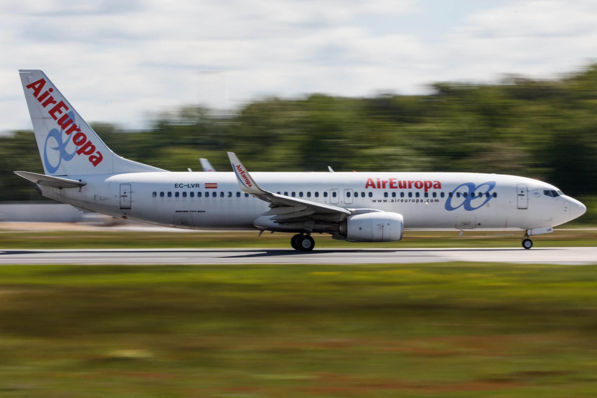 Frankfurt Airport: Air Europa (UX / AEA) |  Boeing 737-85P B738 | EC-LVR | MSN 36593