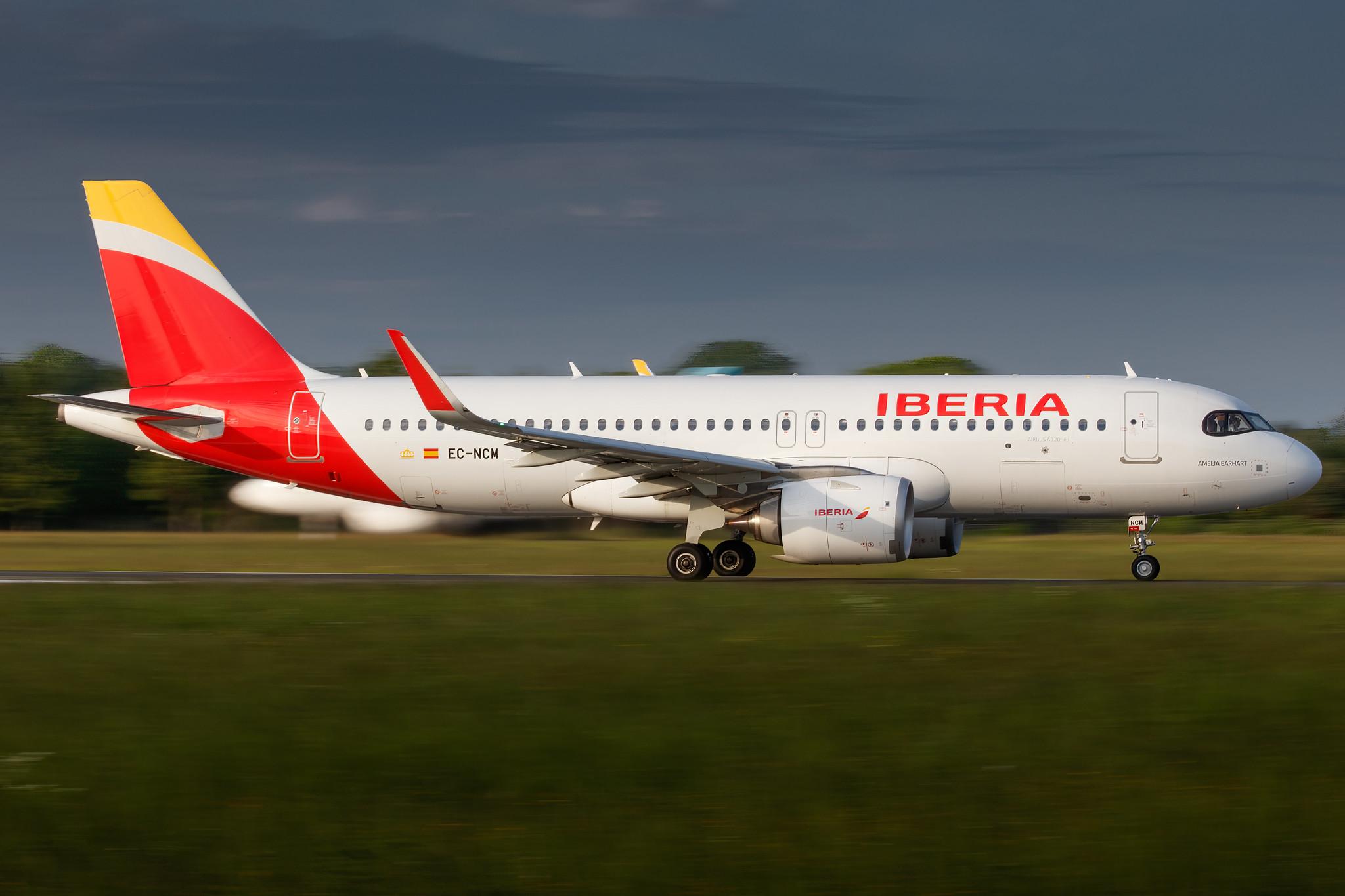 Hamburg Airport: Iberia (IB / IBE) |  Airbus A320-251N A20N | EC-NCM | MSN 8781