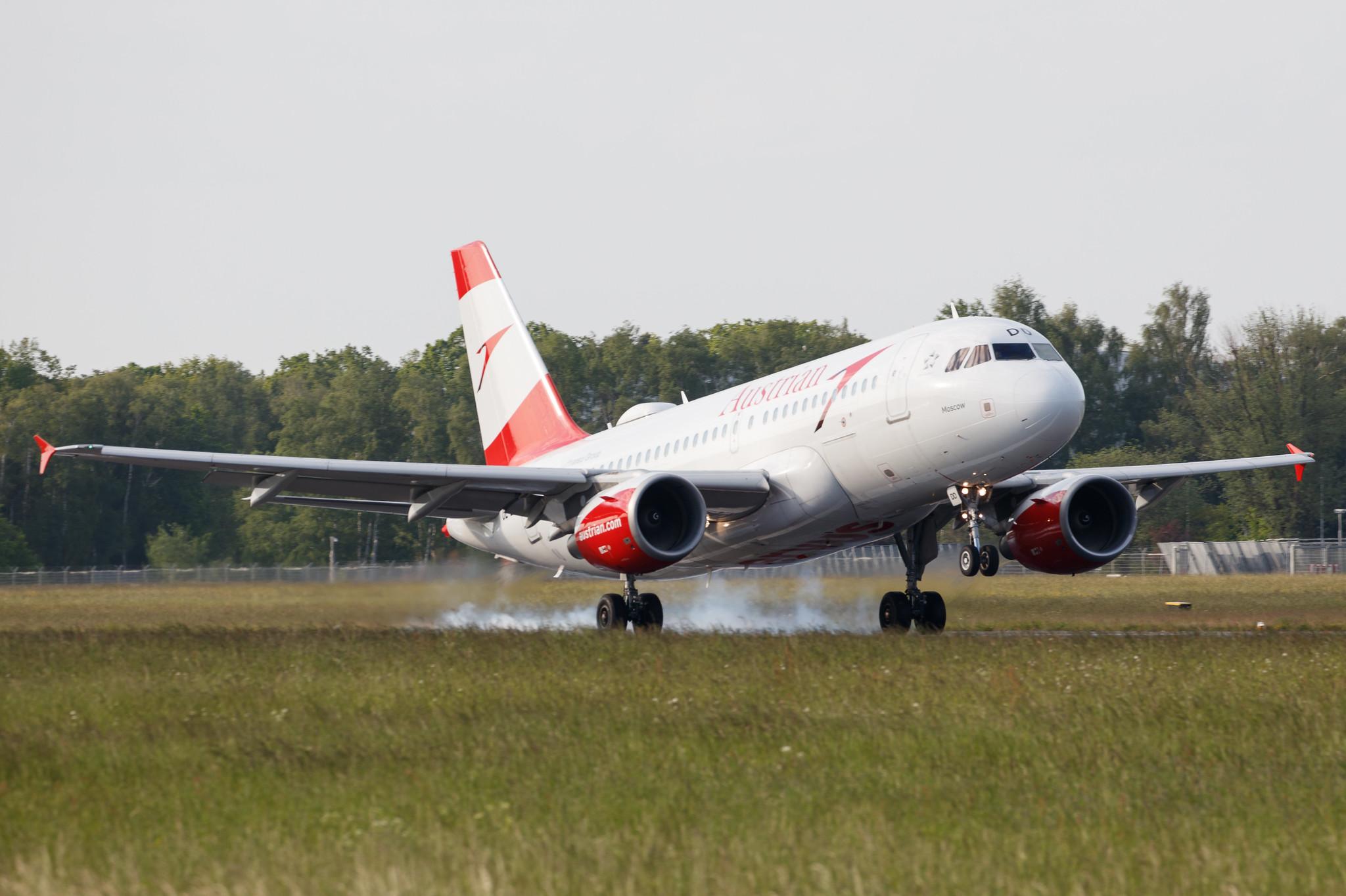 Hamburg Airport: Austrian Airlines (OS / AUA) |  Airbus A319-112 A319 | OE-LDD | MSN 2416
