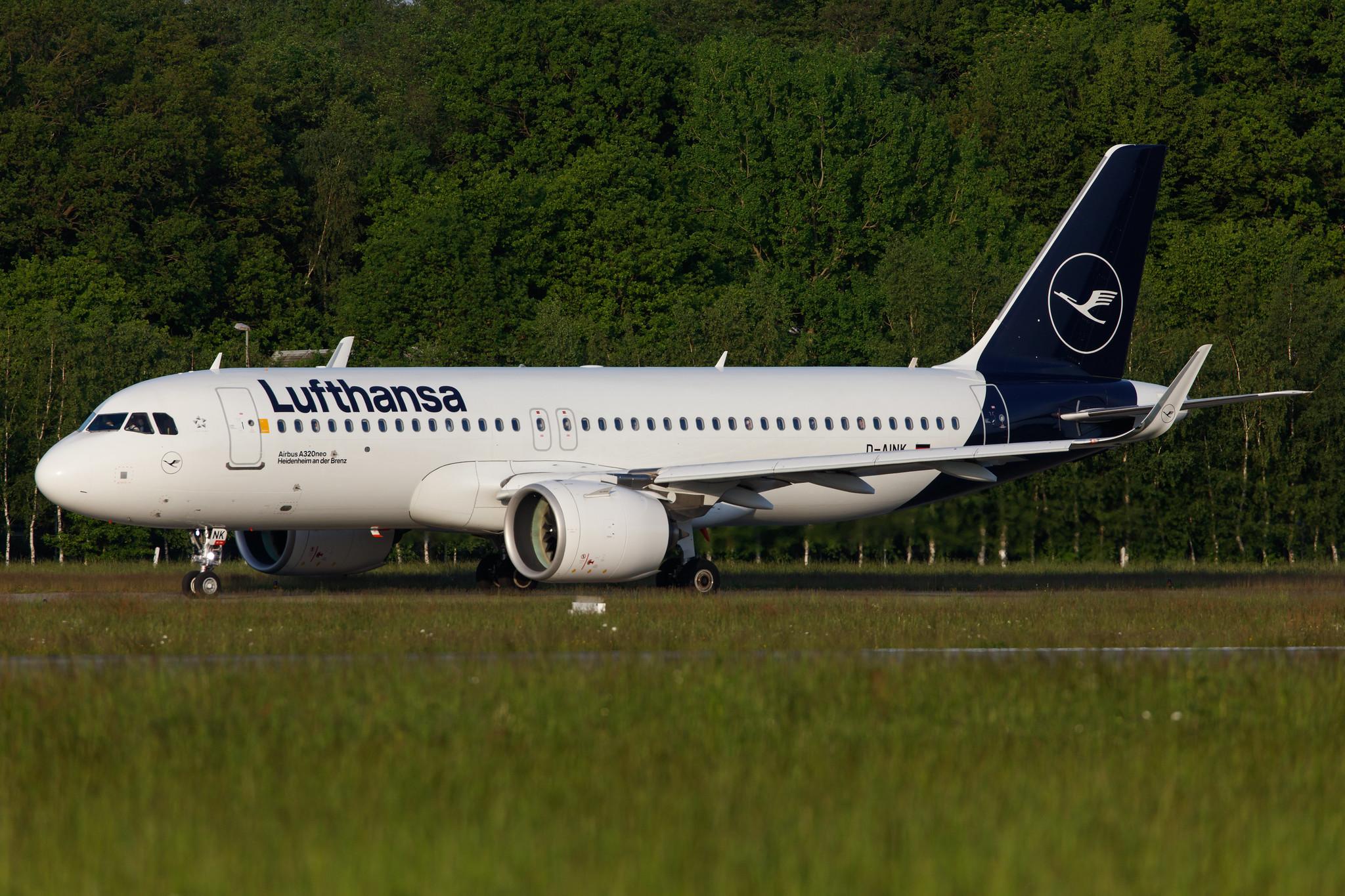 Hamburg Airport: Lufthansa (LH / DLH) |  Airbus A320-271N A20N | D-AINK | MSN 8249