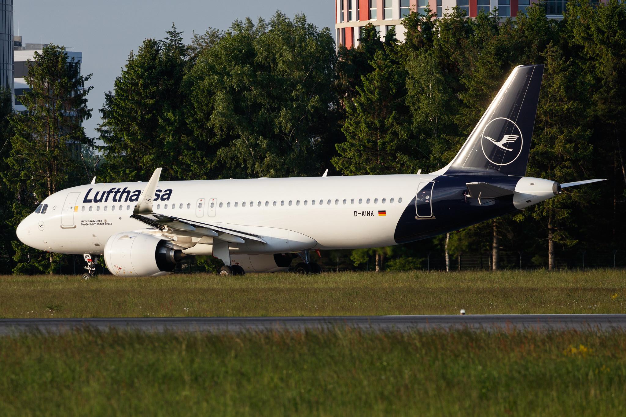 Hamburg Airport: Lufthansa (LH / DLH) |  Airbus A320-271N A20N | D-AINK | MSN 8249