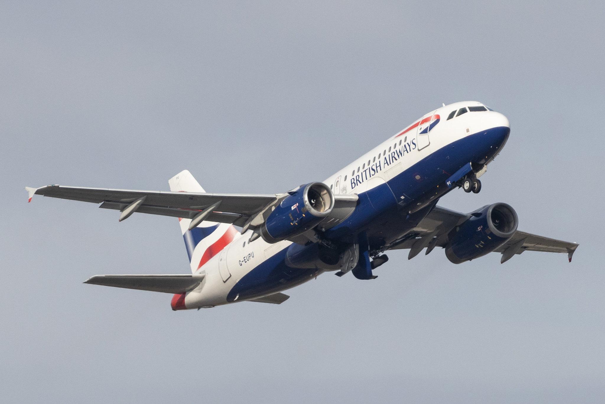London Heathrow: British Airways (BA / BAW) |  Airbus A319-131 A319 | G-EUPU | MSN 1384