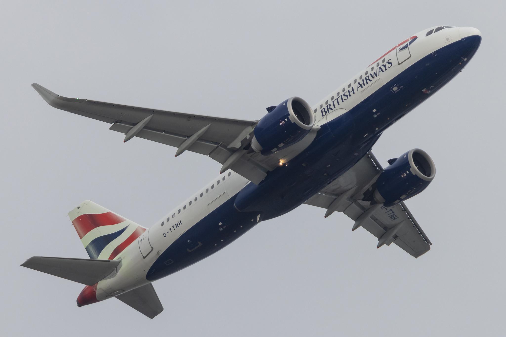 London Heathrow: British Airways (BA / BAW) |  Airbus A320-251N A20N | G-TTNH | MSN 8489